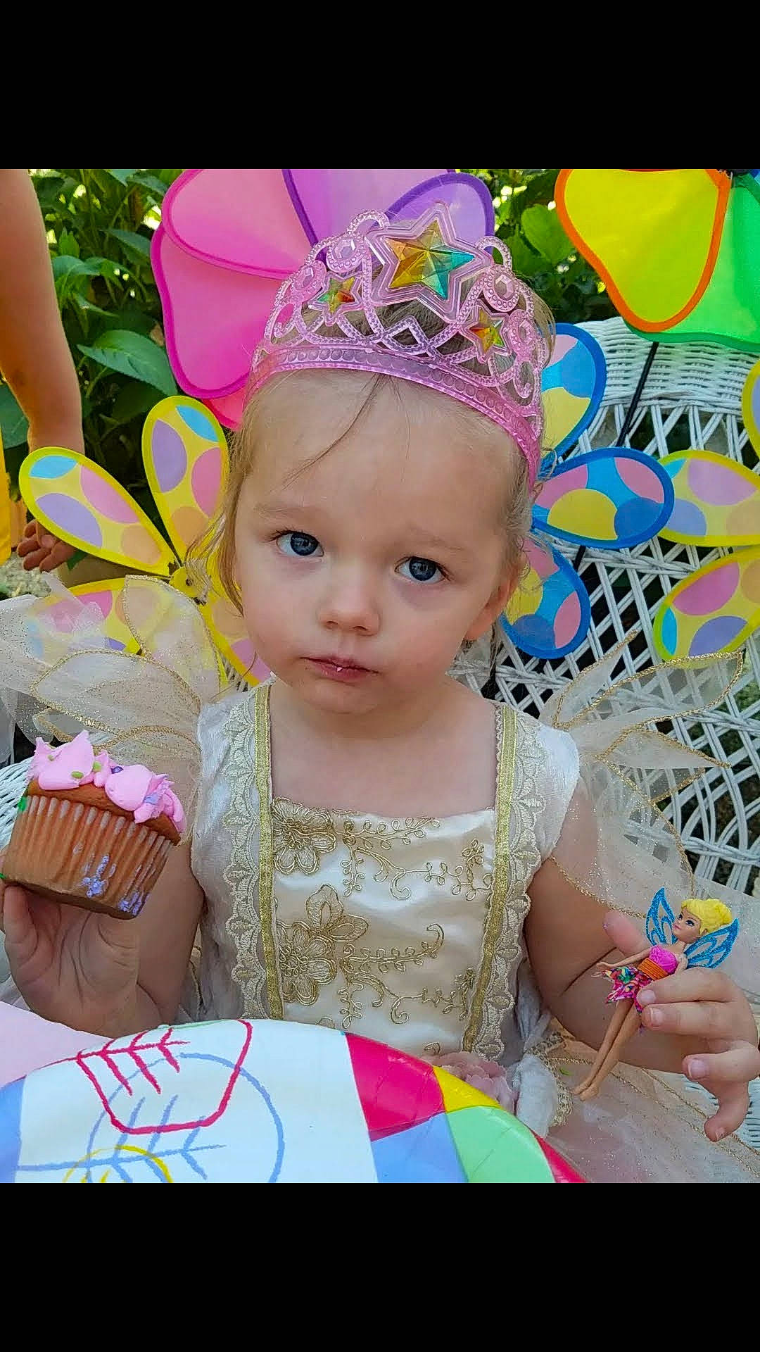 Wrenlie joined the competition — help win amazing prizes! baby, birthday, child, hair_accessory, headgear, party_supply, person, toddler