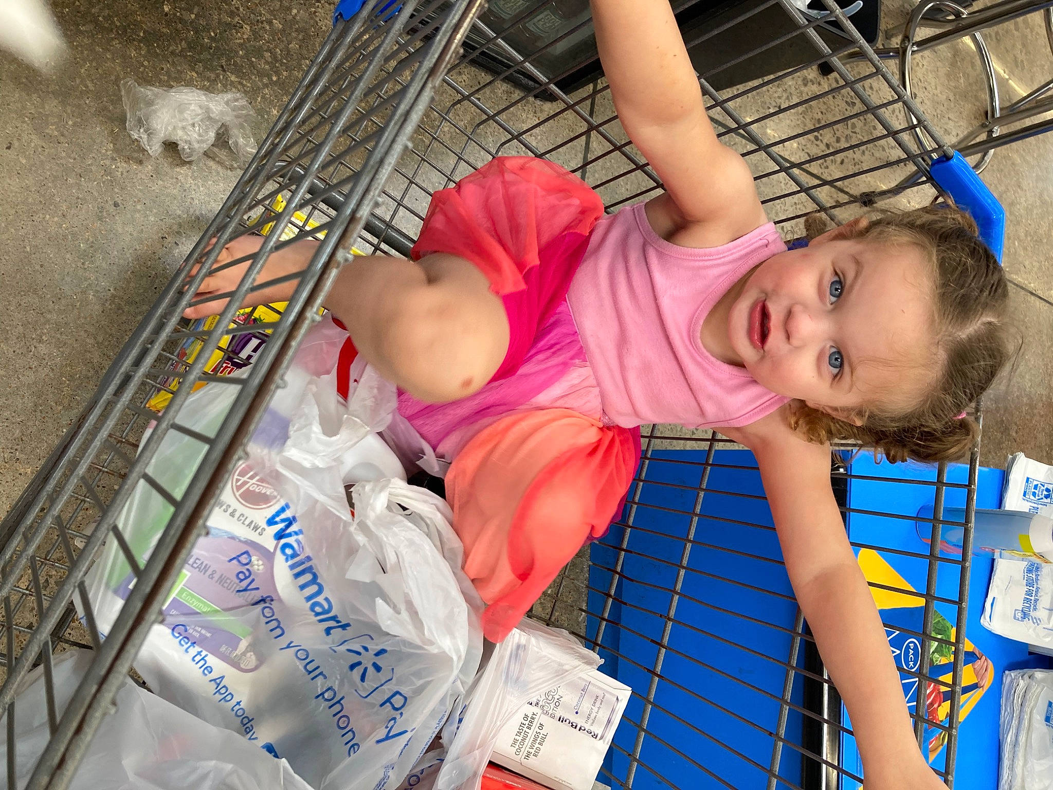 Hope joined the competition — help win amazing prizes! baby, baby_products, baby_safety, baby_toddler_clothing, blue, cheek, child, electric_blue, eye, fun, happy, human_leg, leisure, mammal, pattern, person, play, sitting, smile, thigh