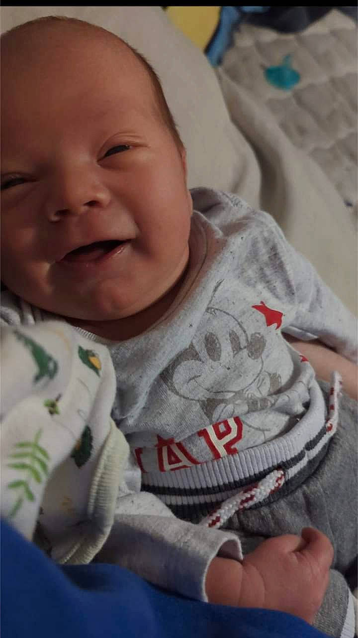 Malachi Mcgraw is registered to the contest to win money with this photo: baby, baby_toddler_clothing, cheek, child, chin, comfort, cool, facial_expression, finger, fun, grass, happy, lip, mouth, nose, person, skin, sleeve, smile, textile