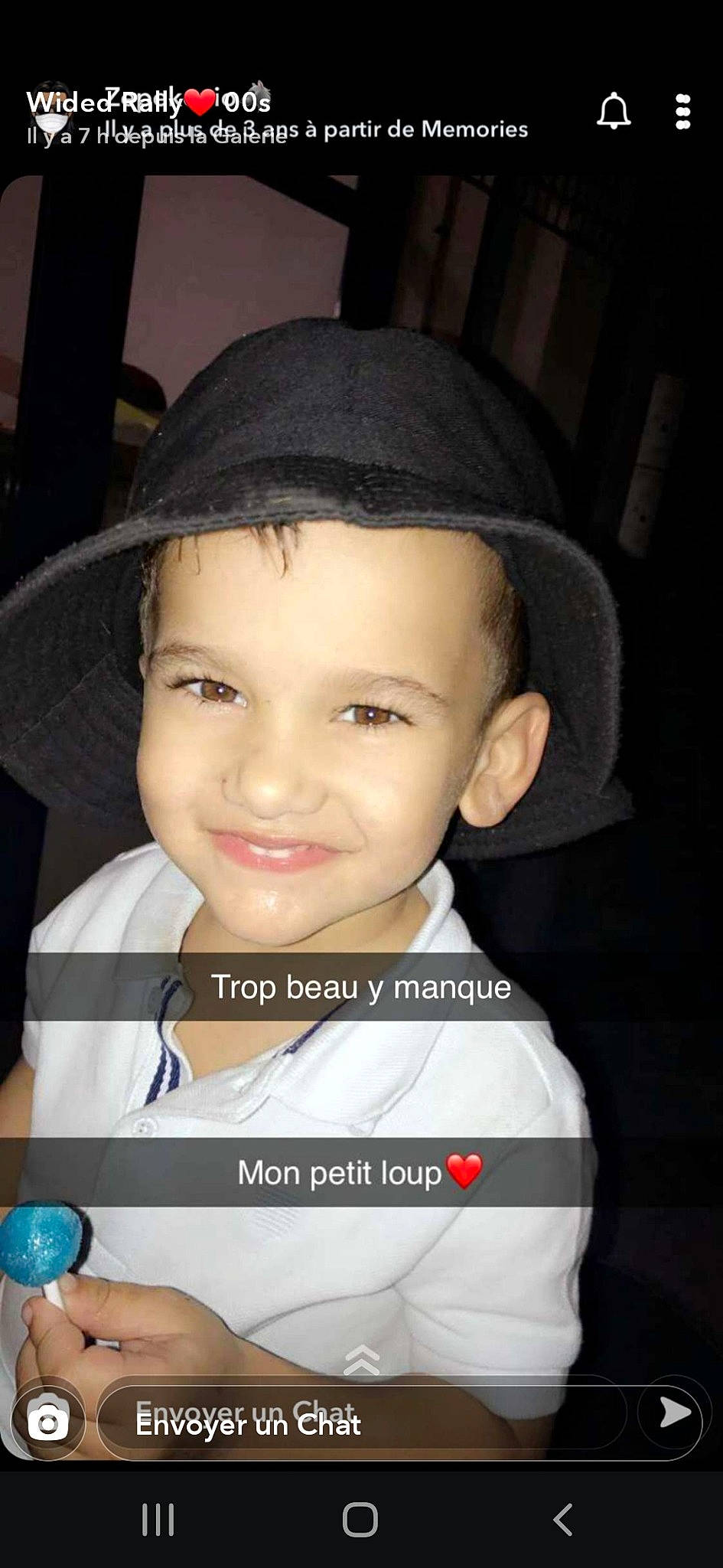 Dolores participe au concours pour gagner de l'argent avec cette photo : black_hair, cap, cheek, child, child_model, ear, face, fashion_accessory, forehead, hat, head, headgear, joy, nose, person, smile, toddler