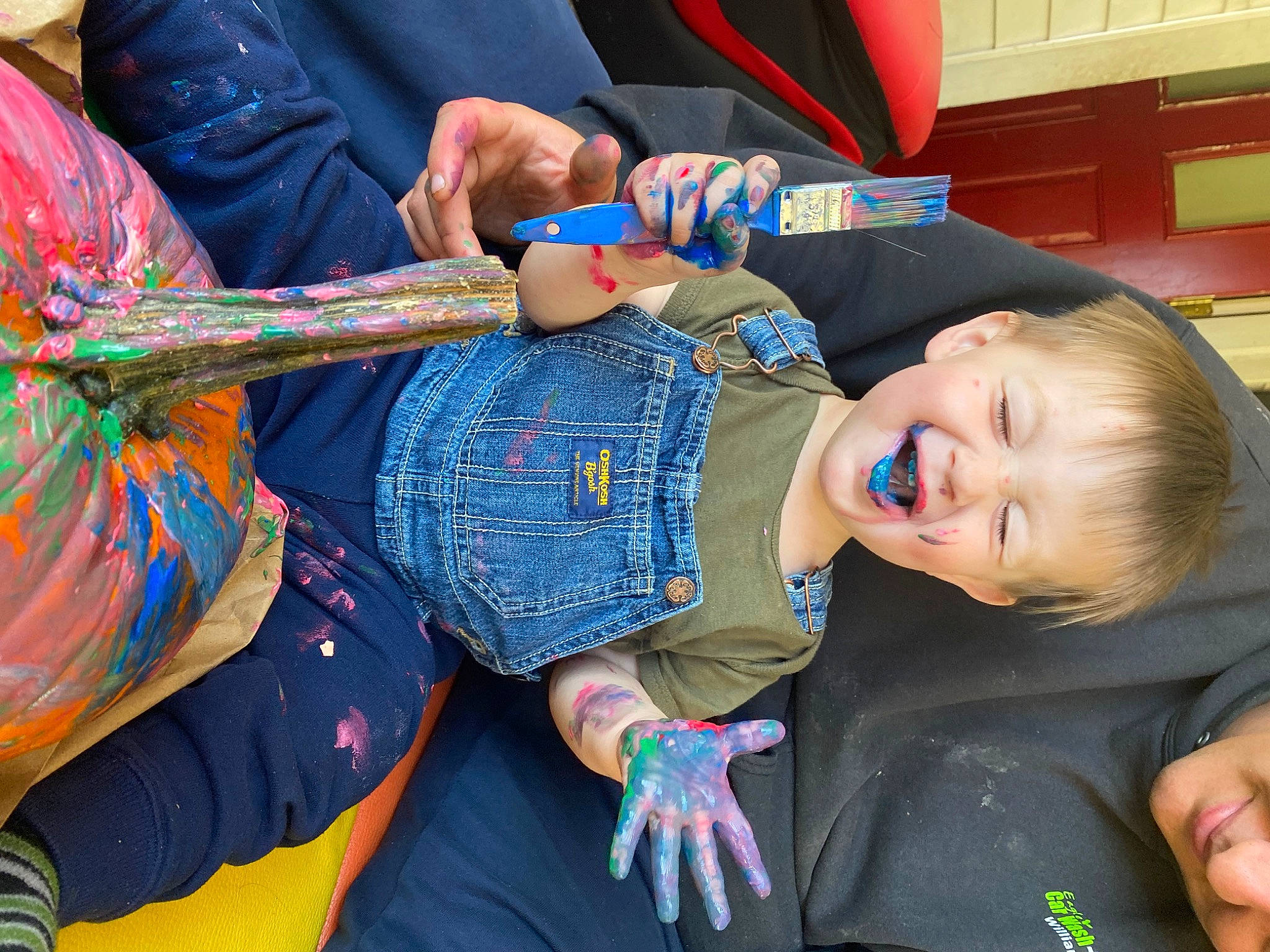 Henri joined the competition — help win amazing prizes! baby, blue, child, electric_blue, event, fun, hairstyle, hand, happy, joint, leisure, magenta, mouth, person, play, recreation, red, sitting, smile, toddler