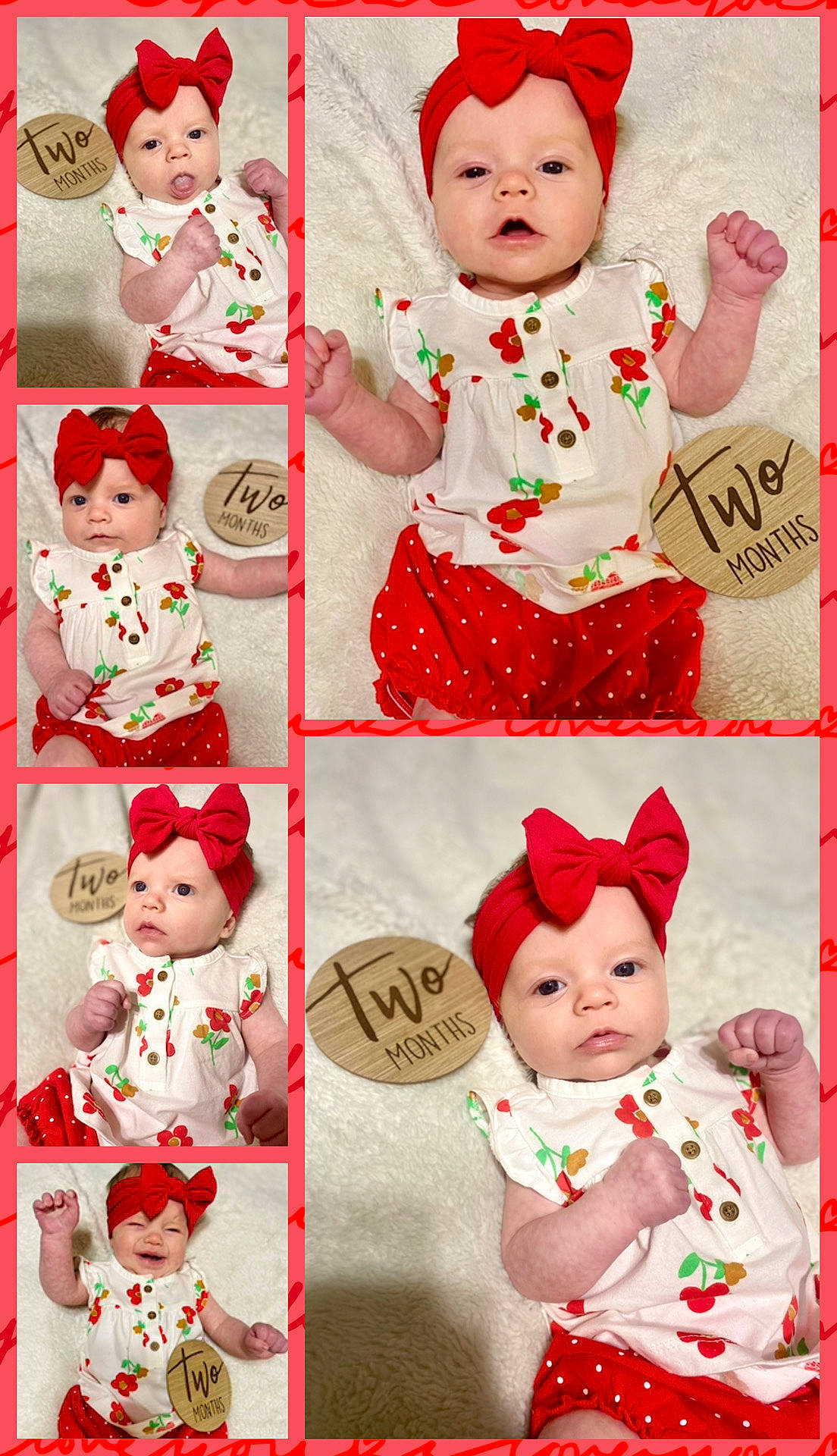Aubree joined the competition — help win amazing prizes! art, baby, baby_toddler_clothing, child, costume_hat, creative_arts, design, event, facial_expression, fashion_accessory, happy, headgear, headwear, pattern, person, pink, product, red, sleeve, textile