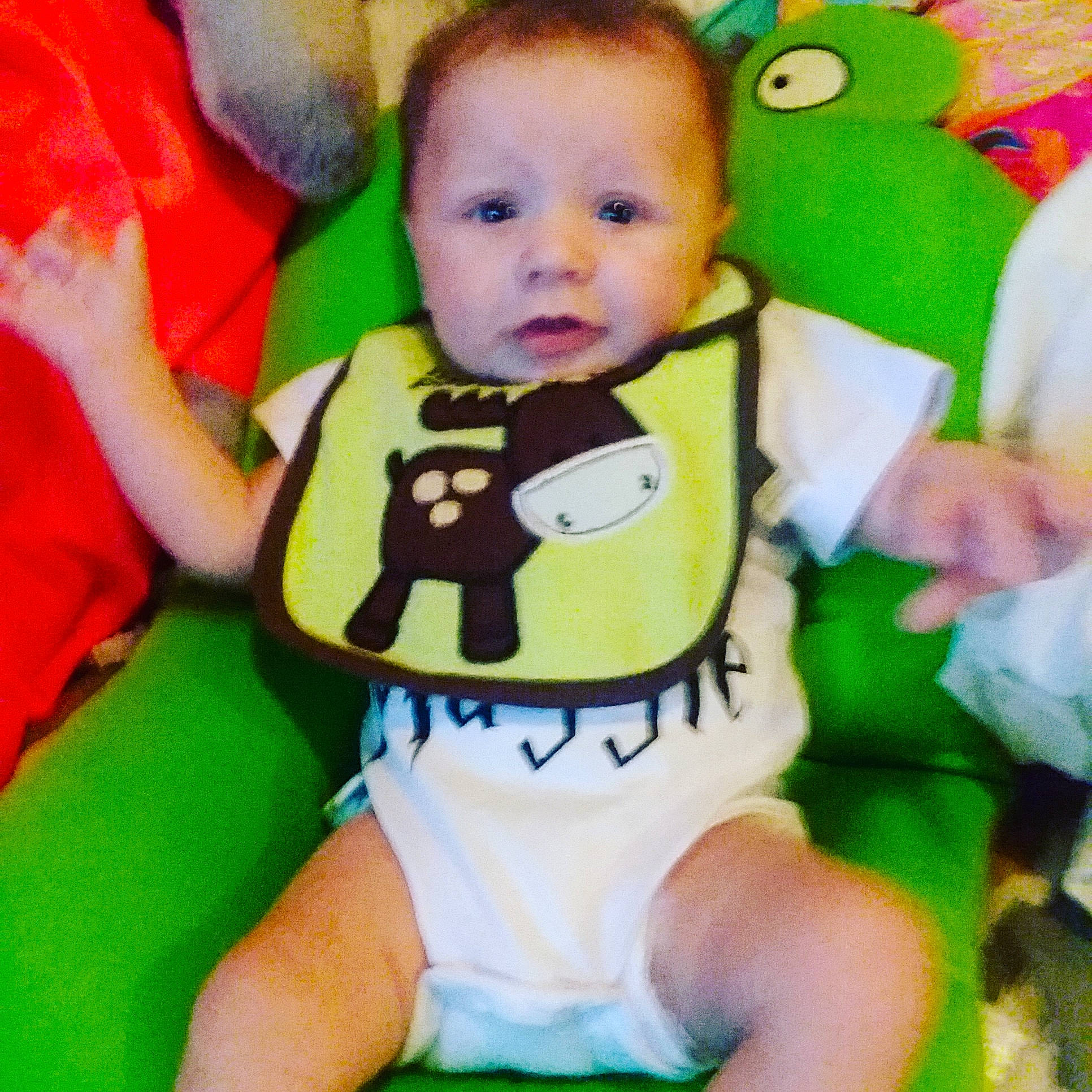 Remington is registered to the contest to win money with this photo: baby, baby_products, baby_toddler_clothing, child, person, play, product, toddler