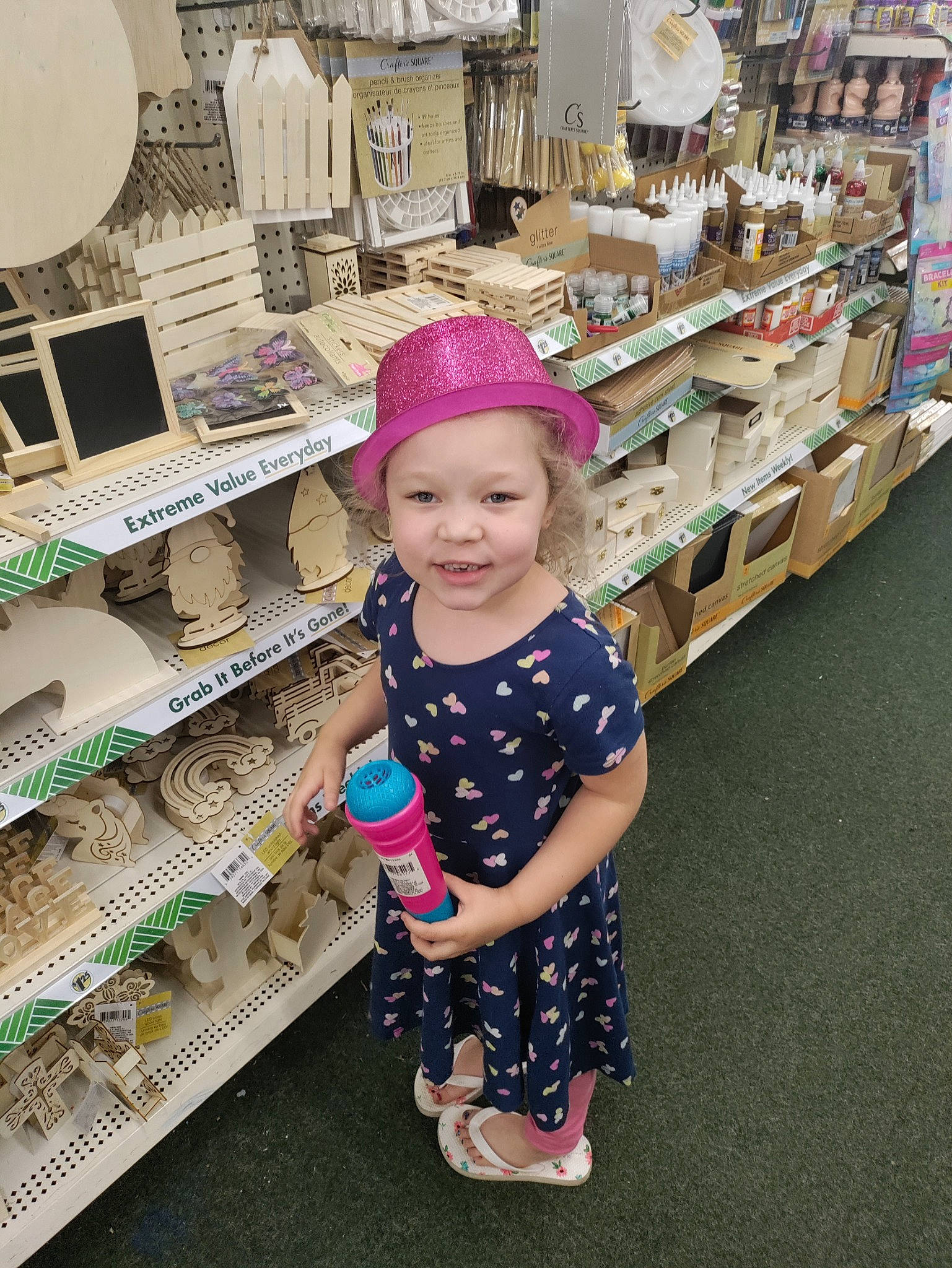 Jazmyn joined the competition — help win amazing prizes! baby_toddler_clothing, bag, baseball_cap, cap, child, clothing, customer, fashion, happy, hat, headwear, joy, person, product, retail, shelf, shelving, shoe, shopping, shorts