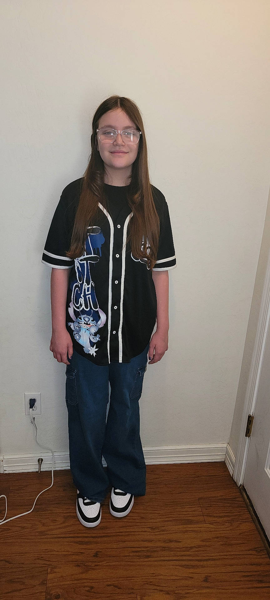 Hailey joined the competition — help win amazing prizes! accessories, blouse, clothing, face, female, footwear, girl, hardwood, head, jeans, pants, person, photography, portrait, shoe, sleeve, sneaker, t_shirt, teen, wood