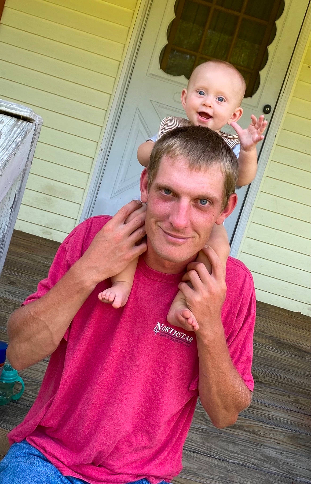 Colton is registered to the contest to win money with this photo: buzz_cut, cheek, chest, child, event, facial_hair, forehead, fun, gesture, happy, joy, leisure, magenta, mouth, neck, person, pink, selfie, skin, smile