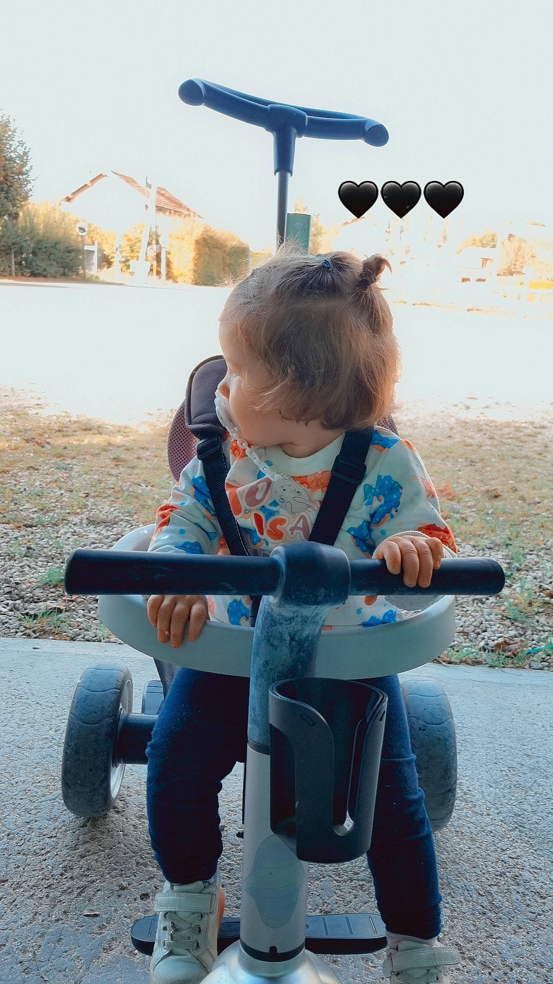 Angela a rejoint le concours — aidez-le/la à gagner de superbes lots ! child, cross, electric_blue, fun, happy, leisure, person, play, public_space, recreation, rolling, sitting, sky, summer, symbol, tire, toddler, travel, tree, vacation