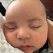 Papalovy joined the competition — help win amazing prizes! baby, sleeping, closeup, face, infant, eyelashes, skin, blanket, peaceful, resting, child, cute, soft, newborn, mouth, cheeks, nose, eyebrows, person, indoors