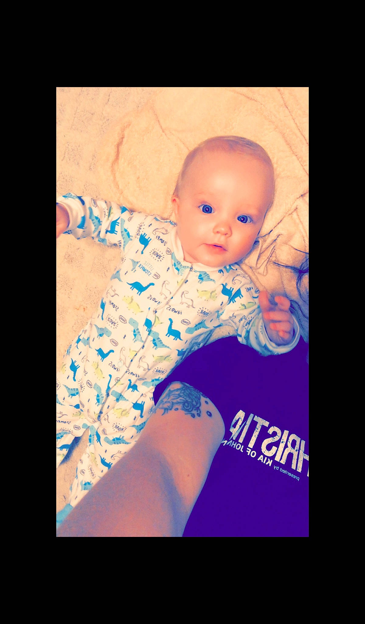 Brayson is registered to the contest to win money with this photo: arm, baby, blue, cheek, child, cool, eye, finger, head, human, human_body, iris, lip, mouth, nose, organ, organism, person, pink, skin