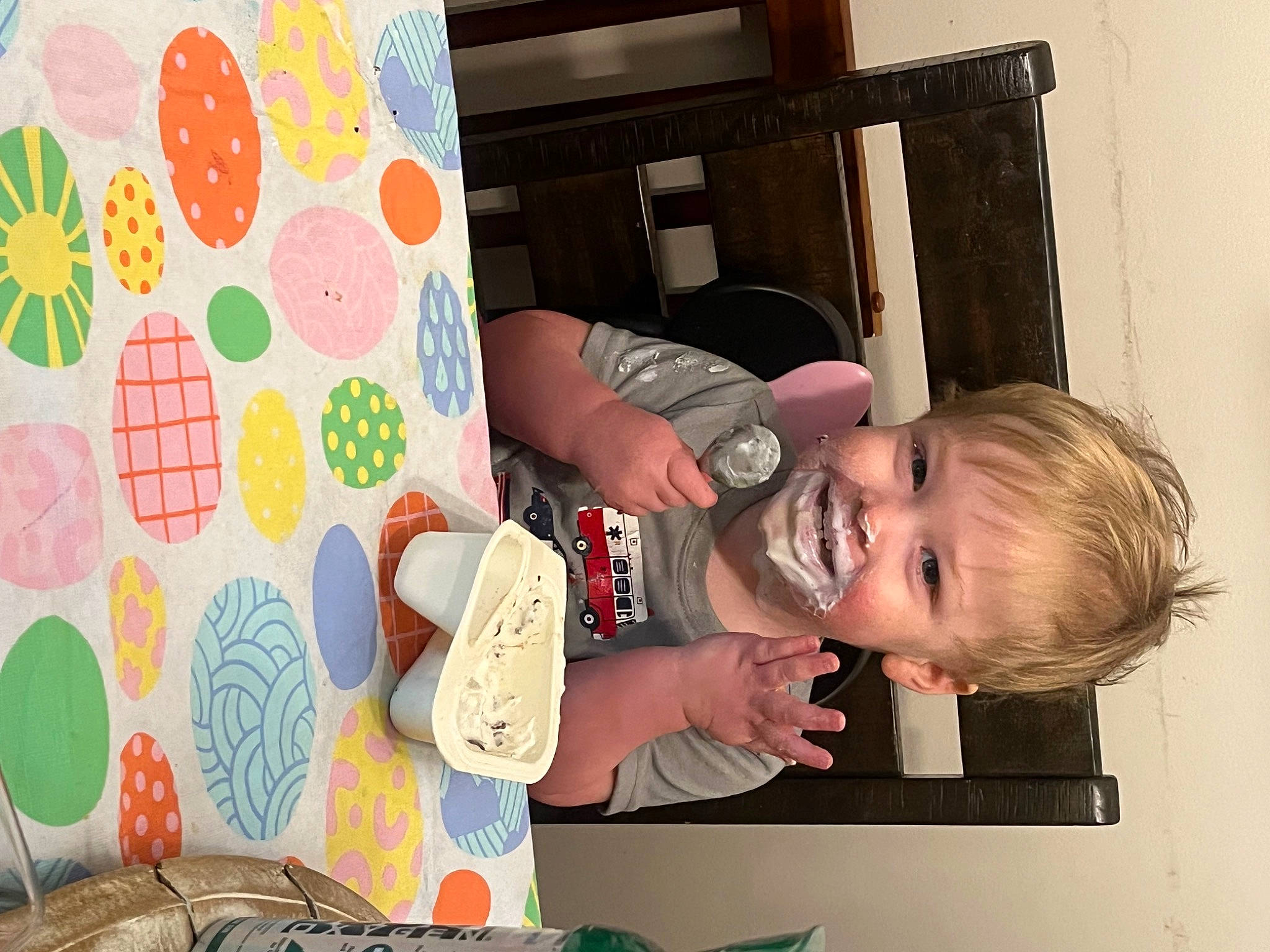 Matthew joined the competition — help win amazing prizes! art, baby, chair, child, circle, event, fun, happy, joy, linens, organ, party, pattern, person, play, room, smile, t_shirt, toddler, visual_arts