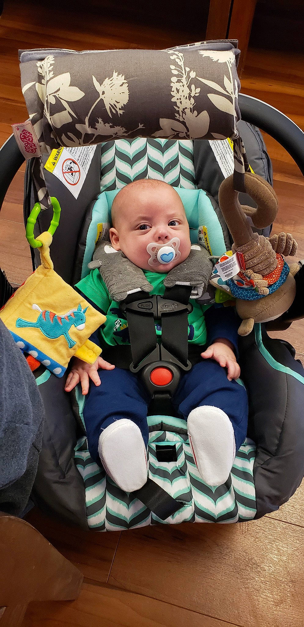 Dillon is registered to the contest to win money with this photo: baby, baby_carriage, baby_in_car_seat, baby_products, baby_toys, car_seat, child, person, product, toddler