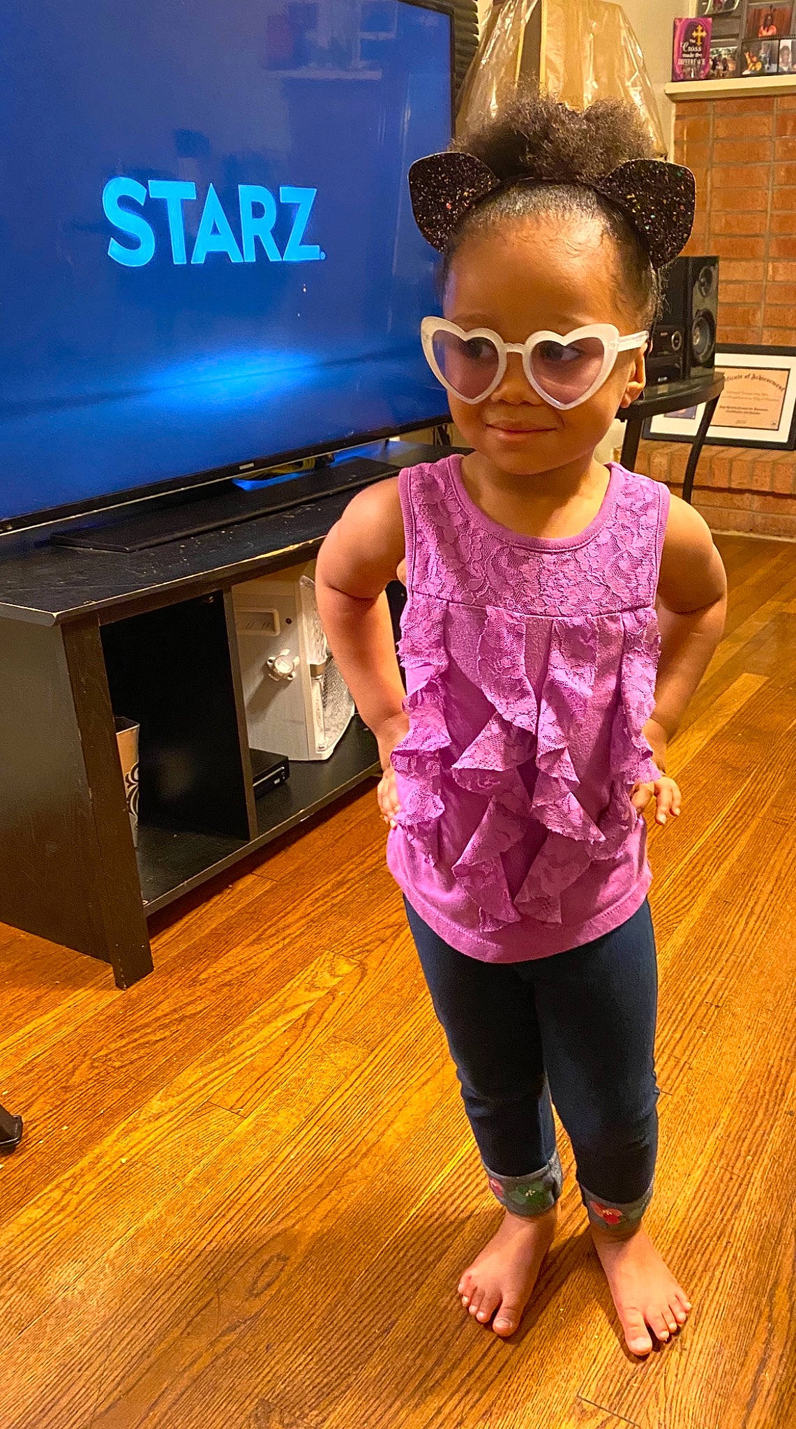 Auzhane joined the competition — help win amazing prizes! active_pants, clothing, electric_blue, entertainment, eyewear, flooring, fun, glasses, happy, home_appliance, jewellery, person, sleeve, smile, sportswear, standing, sunglasses, television_set, thigh, vision_care