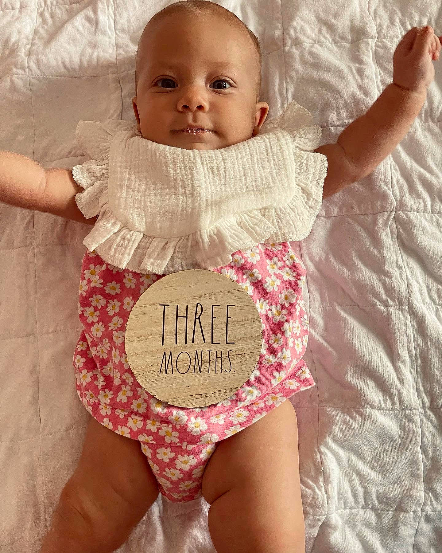 Heidi Brooke Turner is registered to the contest to win money with this photo: baby_toddler_clothing, dress, eye, eyelash, face, finger, hand, happy, head, human_body, leg, lip, mouth, neck, person, shoulder, skin, sleeve, stomach, textile