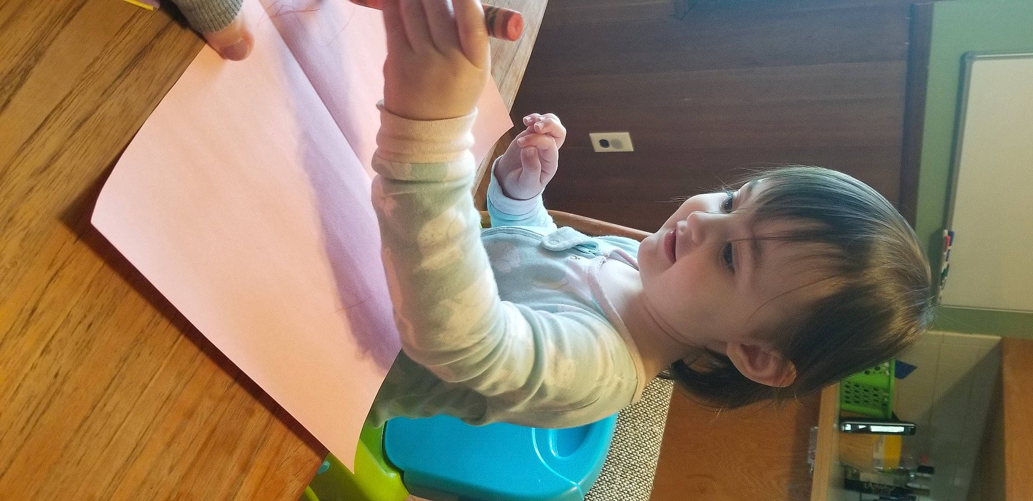 Kora joined the competition — help win amazing prizes! arm, baby, child, finger, fun, hand, person, play, thumb, toddler