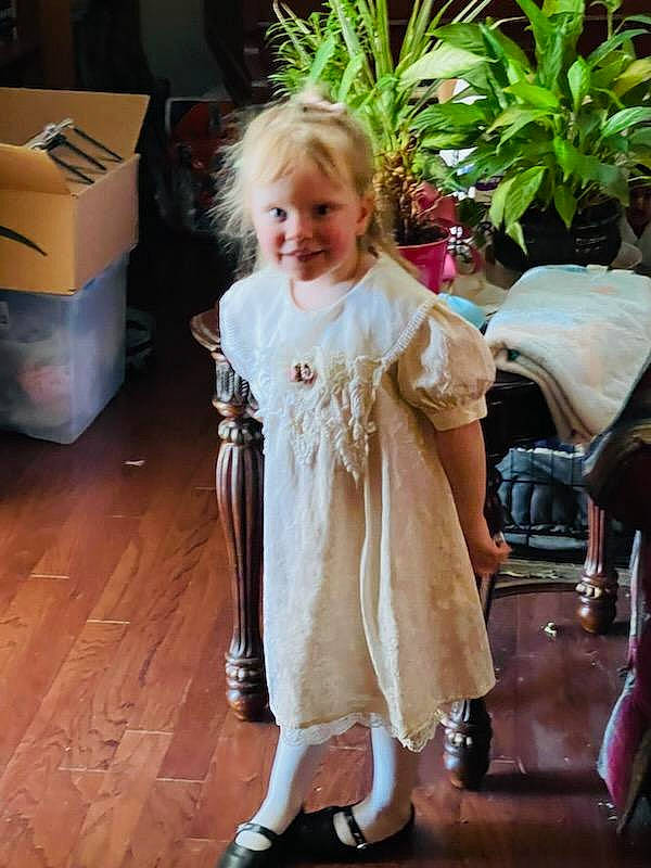 Presley joined the competition — help win amazing prizes! box, carton, chair, child, event, fawn, flooring, flowerpot, formal_wear, fun, fur, hardwood, houseplant, joy, person, plant, shipping_box, smile, standing, toddler