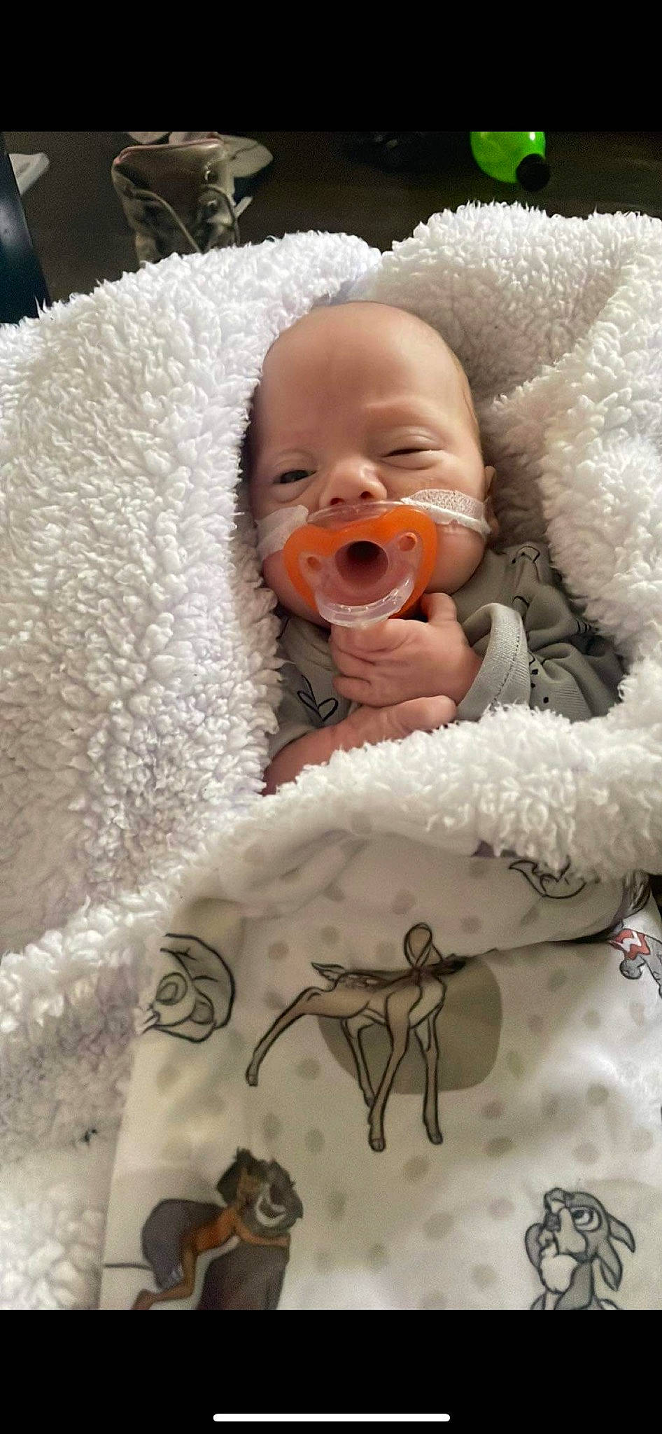 Kaelyn joined the competition — help win amazing prizes! baby, baby_toddler_clothing, cheek, child, comfort, eye, eyebrow, face, happy, head, human_body, iris, lip, mouth, nose, person, skin, sleeve, textile, toddler