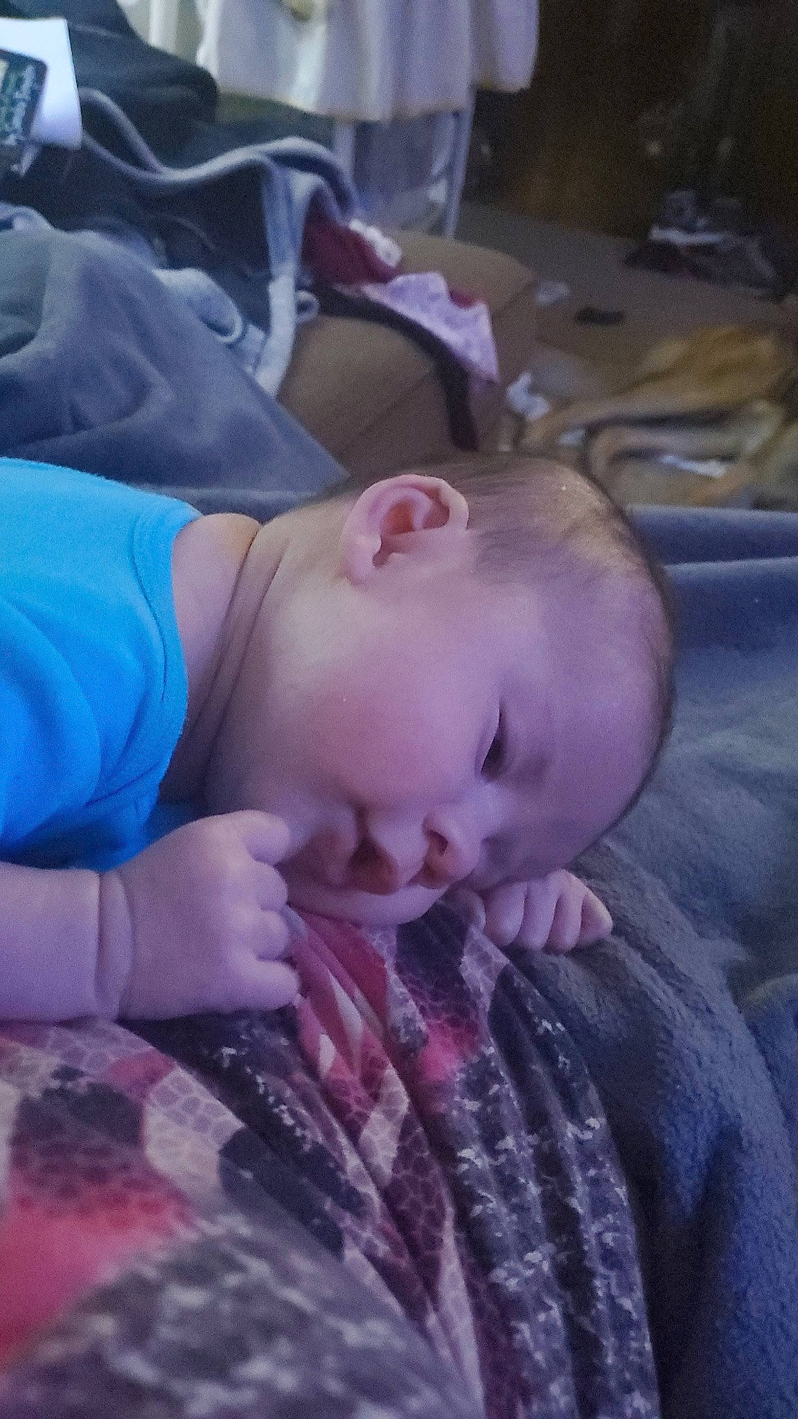 Oliver joined the competition — help win amazing prizes! baby, cheek, child, ear, mouth, nap, neck, nose, person, sleep