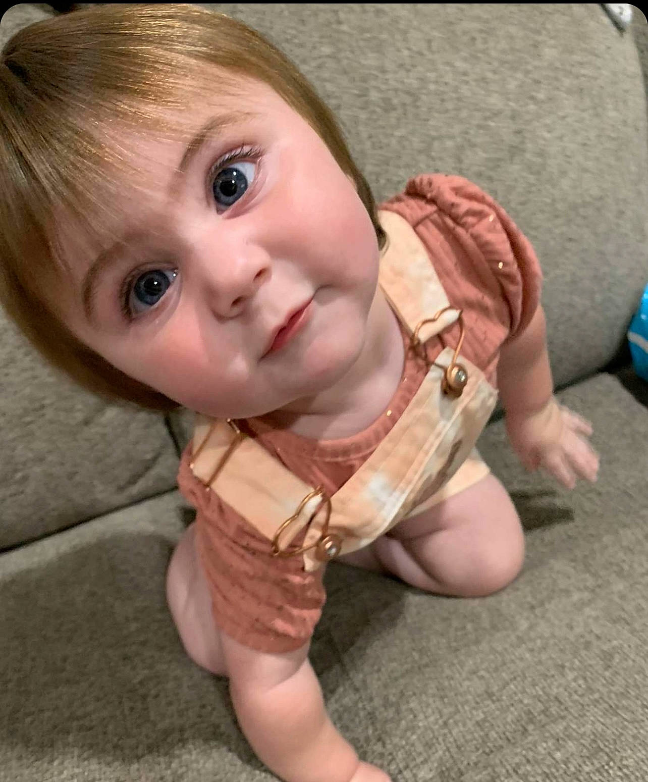 Madeline joined the competition — help win amazing prizes! arm, baby_toddler_clothing, cheek, clothing, eye, eyebrow, eyelash, finger, floor, flooring, hair, hand, human_body, iris, lip, mouth, neck, nose, person, skin