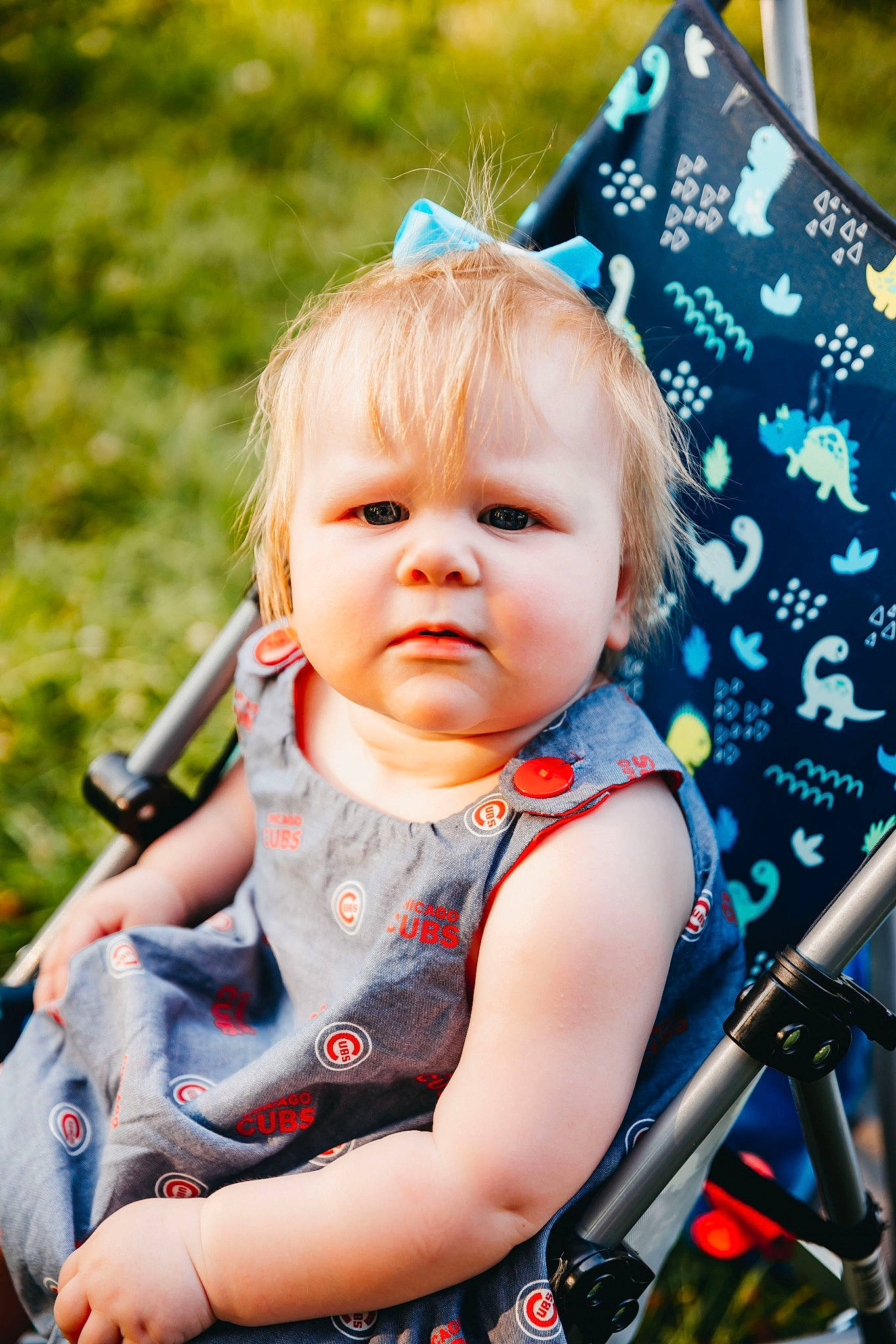Genevieve is registered to the contest to win money with this photo: baby, baby_carriage, baby_products, baby_toddler_clothing, beauty, blond, child, event, fun, grass, hairstyle, happy, iris, leisure, people_in_nature, person, photograph, plant, product, skin