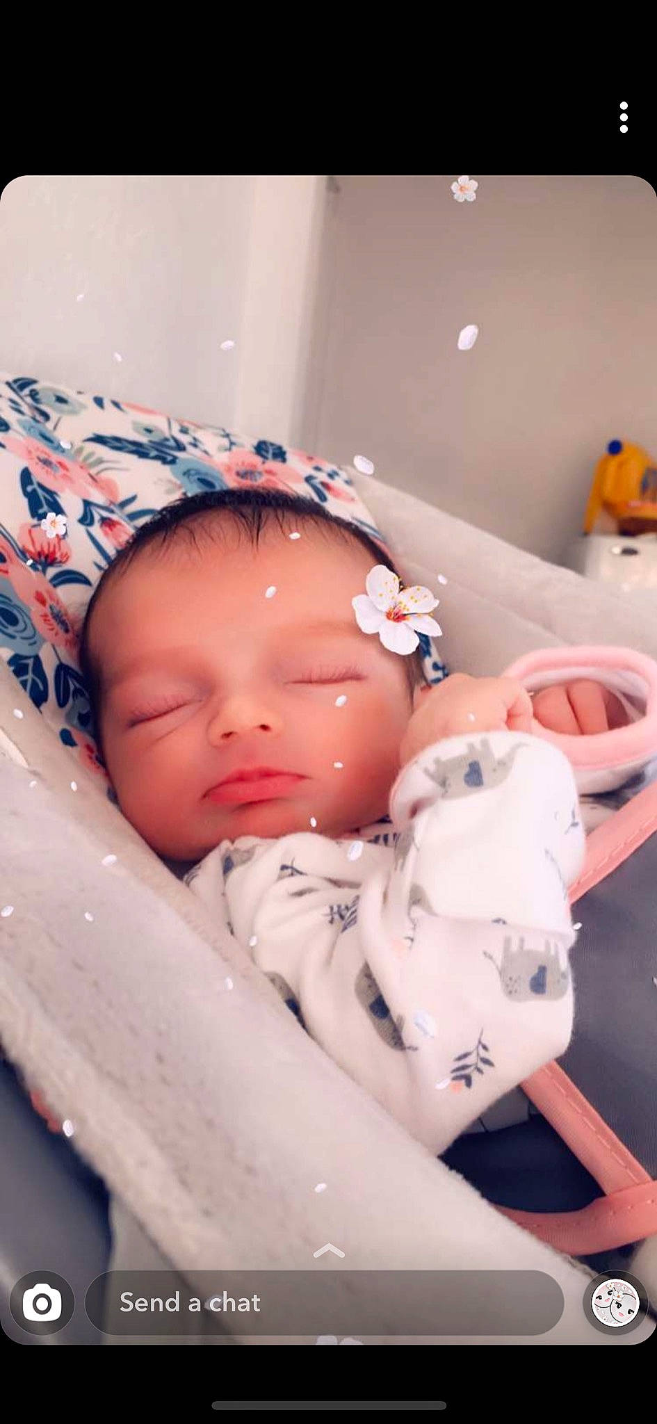 Jenna is registered to the contest to win money with this photo: baby, baby_products, baby_safety, bathing, bathtub, birth, cheek, child, infant_bed, nose, person, pink, product, skin, toddler