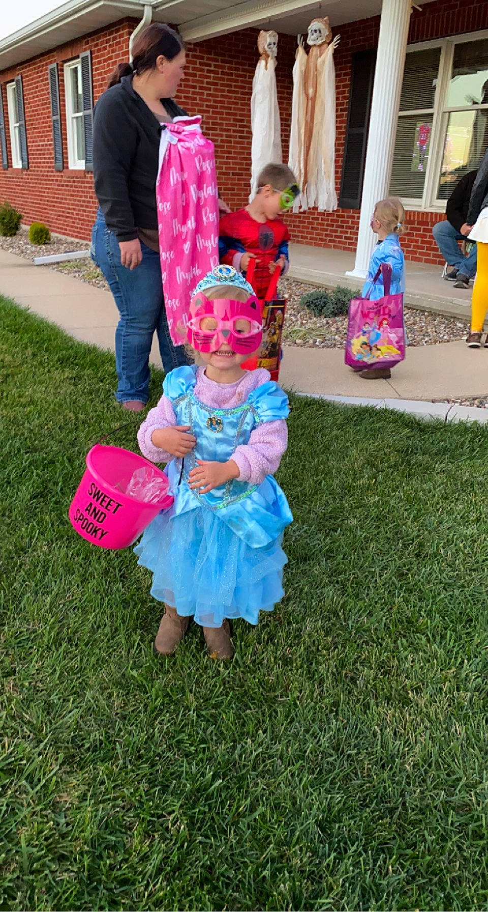 Lainey is registered to the contest to win money with this photo: baby, child, event, fun, garden, grass, grass_family, happy, hat, lawn, leisure, magenta, people_in_nature, person, pink, plant, recreation, spring, toddler, tree