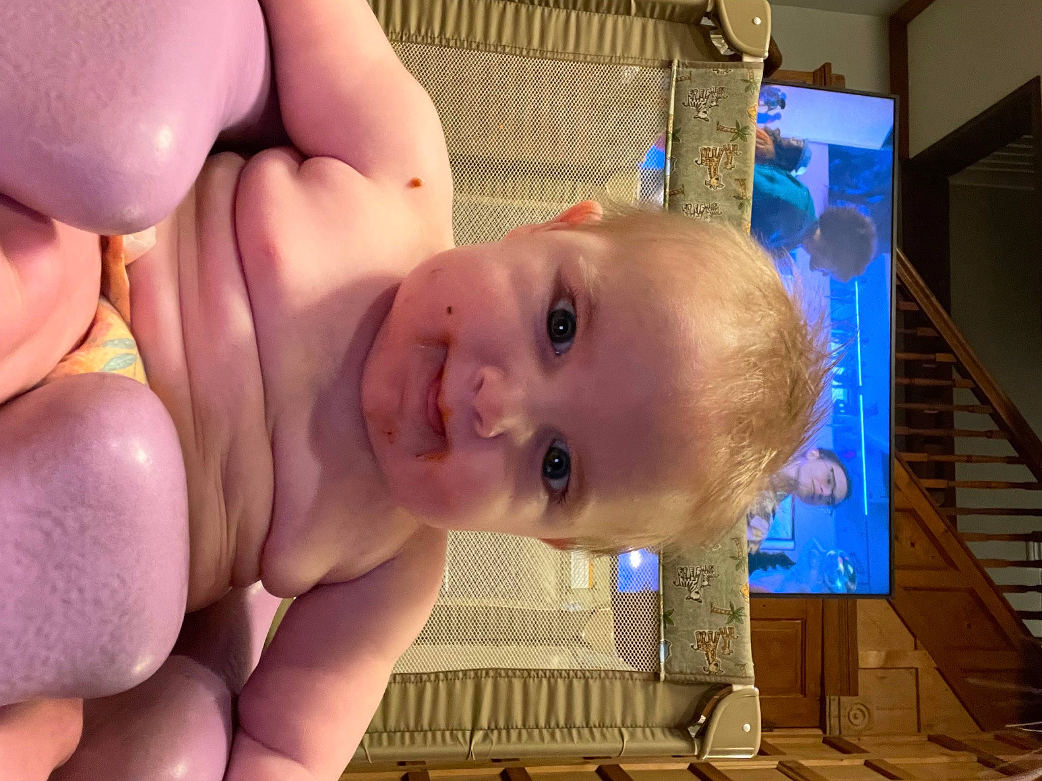 Dawsyn is registered to the contest to win money with this photo: baby, cheek, chest, chin, ear, eyebrow, eyelash, finger, gesture, hand, happy, headwear, iris, jaw, lip, mouth, muscle, nose, person, skin