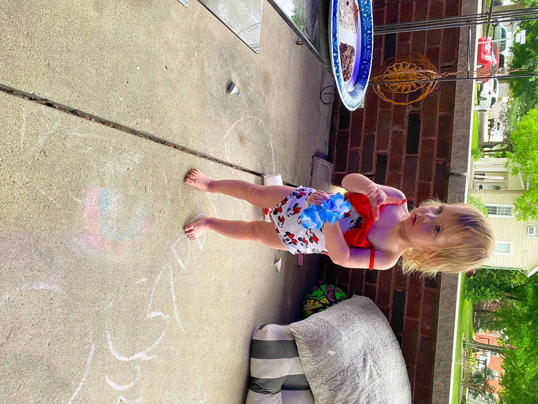 Kelaya joined the competition — help win amazing prizes! baby, child, city, concrete, electric_blue, fun, hat, human_leg, leisure, person, plant, play, recreation, sandal, sidewalk, smile, thigh, toddler, tree, vacation