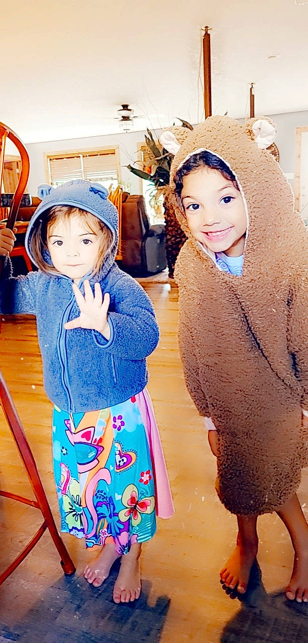 Houston joined the competition — help win amazing prizes! child, clothing, face, facial_expression, fashion, fashion_design, fun, hairstyle, happy, head, headgear, joy, outerwear, person, photograph, pink, purple, skin, sleeve, smile