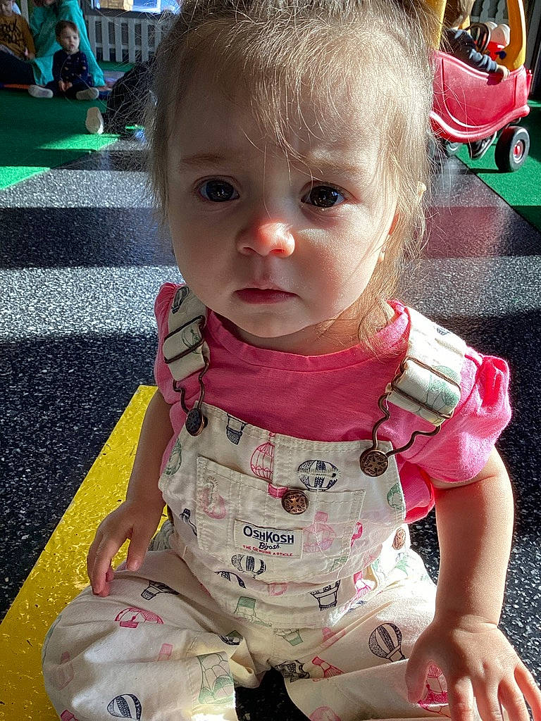 Tymber joined the competition — help win amazing prizes! baby, baby_products, baby_toddler_clothing, carmine, cheek, child, fun, grass, green, pattern, people, person, photograph, pink, product, sitting, skin, sleeve, snapshot, toddler