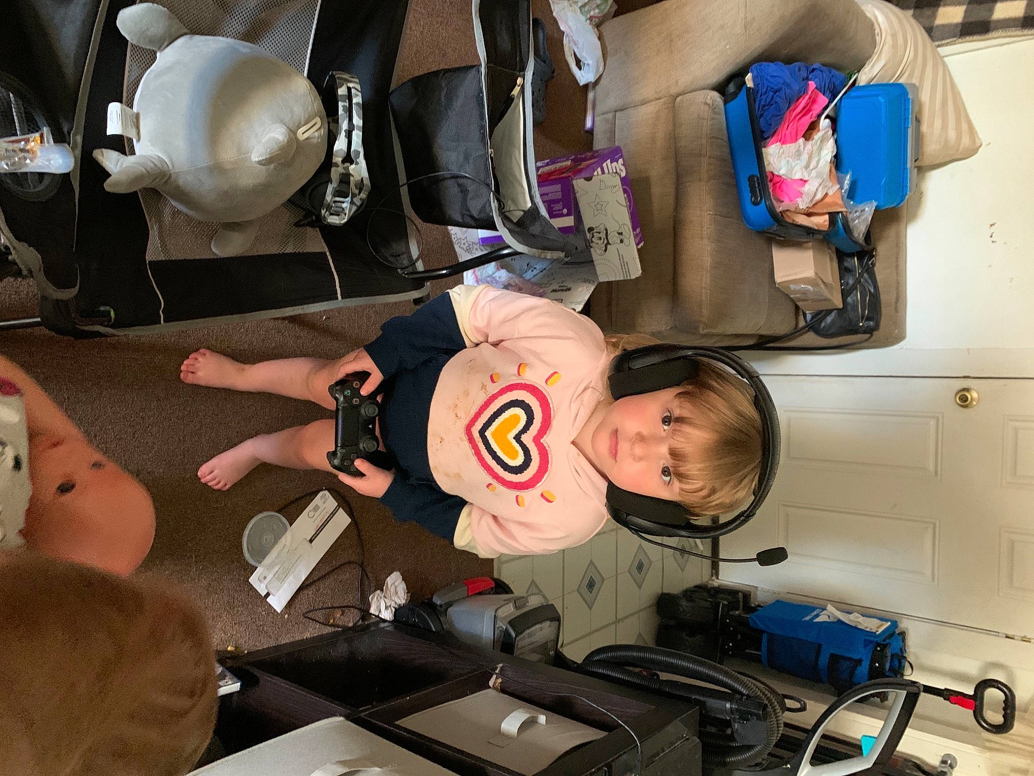 Sophia joined the competition — help win amazing prizes! audio_equipment, auto_part, automotive_design, automotive_wheel_system, child, desk, engineering, eyewear, finger, fun, gadget, helmet, machine, motor_vehicle, person, personal_protective_equipment, service, space, t_shirt, technology