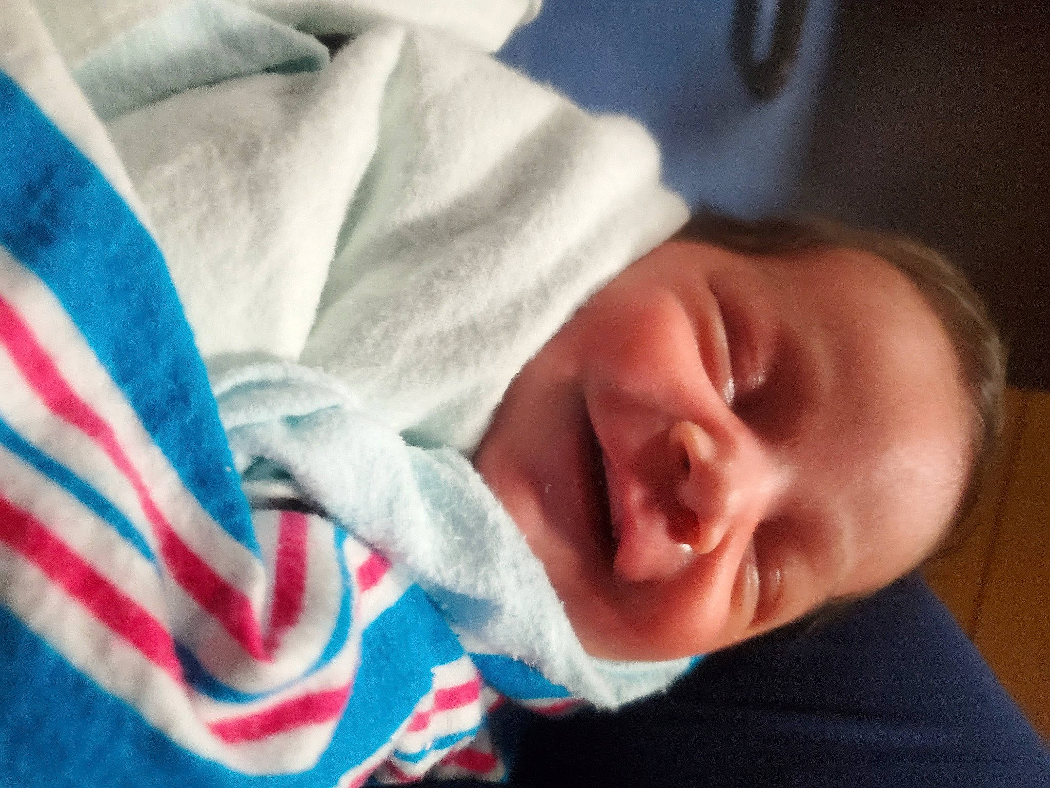 Za'Nyla joined the competition — help win amazing prizes! baby, baby_toddler_clothing, bedtime, carmine, cheek, child, close_up, comfort, electric_blue, fun, happy, linens, person, portrait_photography, sleep, smile, toddler