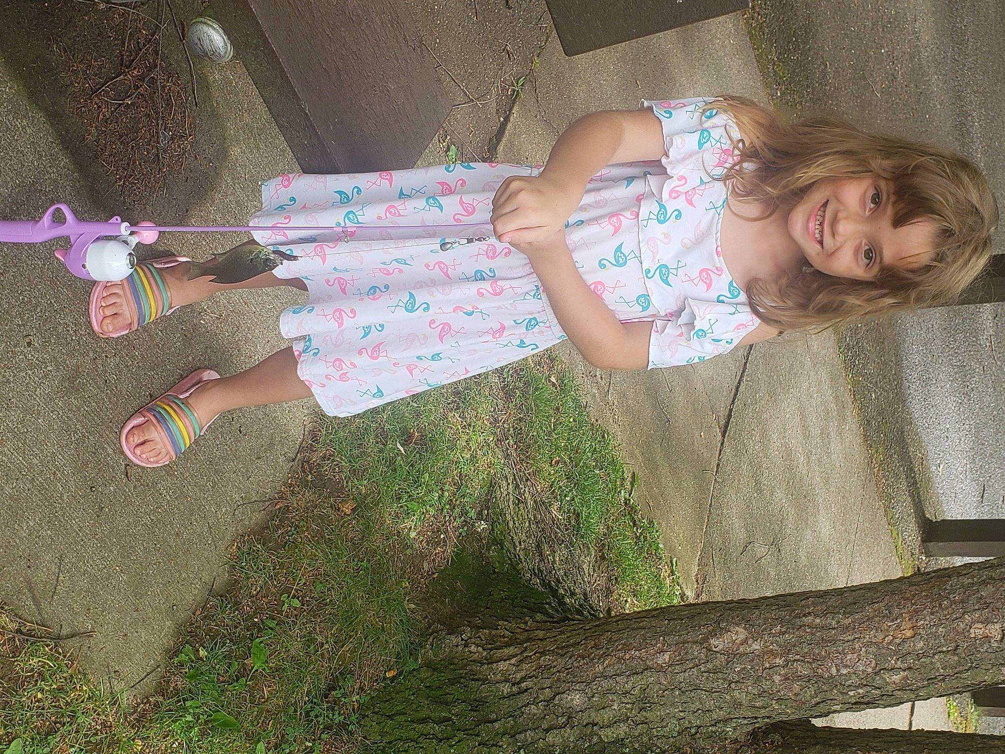 Miracle joined the competition — help win amazing prizes! baby_toddler_clothing, child, fun, grass, human_leg, joy, knee, leg, leisure, linens, pattern, people_in_nature, person, pink, shadow, sitting, thigh, toddler, tree