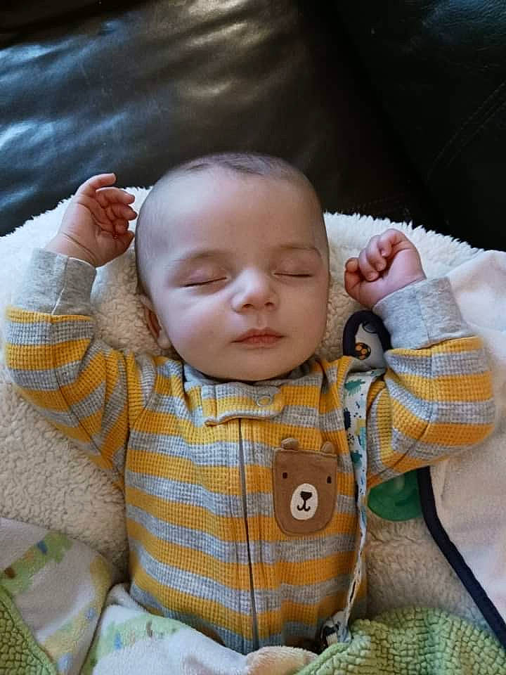 Kaison joined the competition — help win amazing prizes! baby, baby_toddler_clothing, cheek, chin, comfort, eye, face, facial_expression, hair, hairstyle, hand, head, lip, mouth, nose, organ, outerwear, person, skin, textile