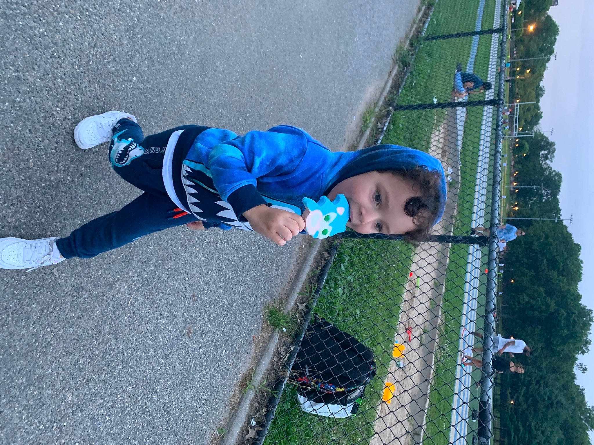 Zyan joined the competition — help win amazing prizes! asphalt, azure, baby, child, electric_blue, fun, grass, human_settlement, leisure, people, person, plant, play, recreation, sidewalk, sky, smile, toddler, tree, walking_shoe