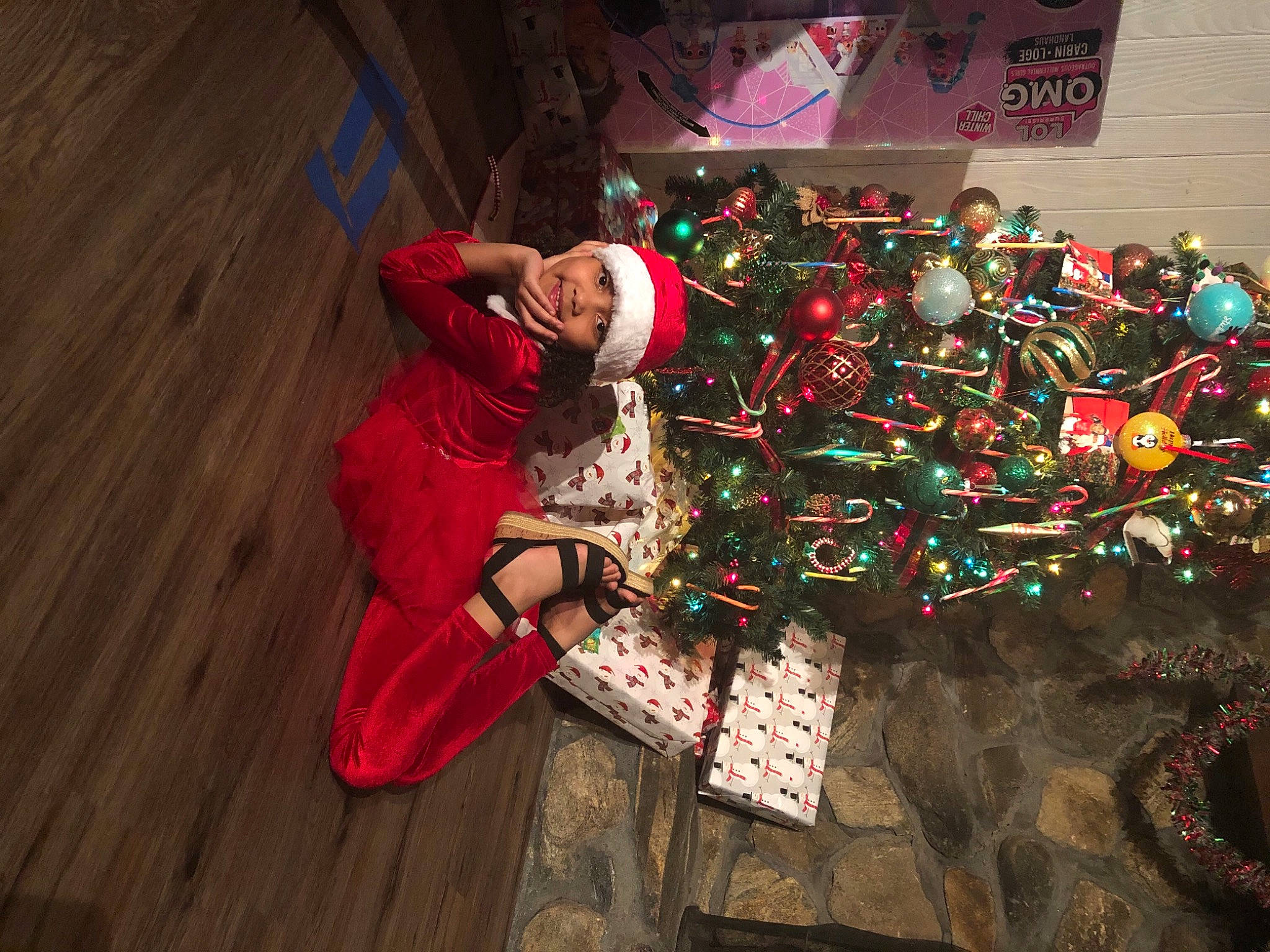 Madelize joined the competition — help win amazing prizes! boot, christmas, christmas_decoration, christmas_eve, christmas_lights, christmas_ornament, christmas_tree, conifer, event, fir, headwear, holiday, holiday_ornament, interior_design, joy, laminate_flooring, ornament, person, pine, tradition