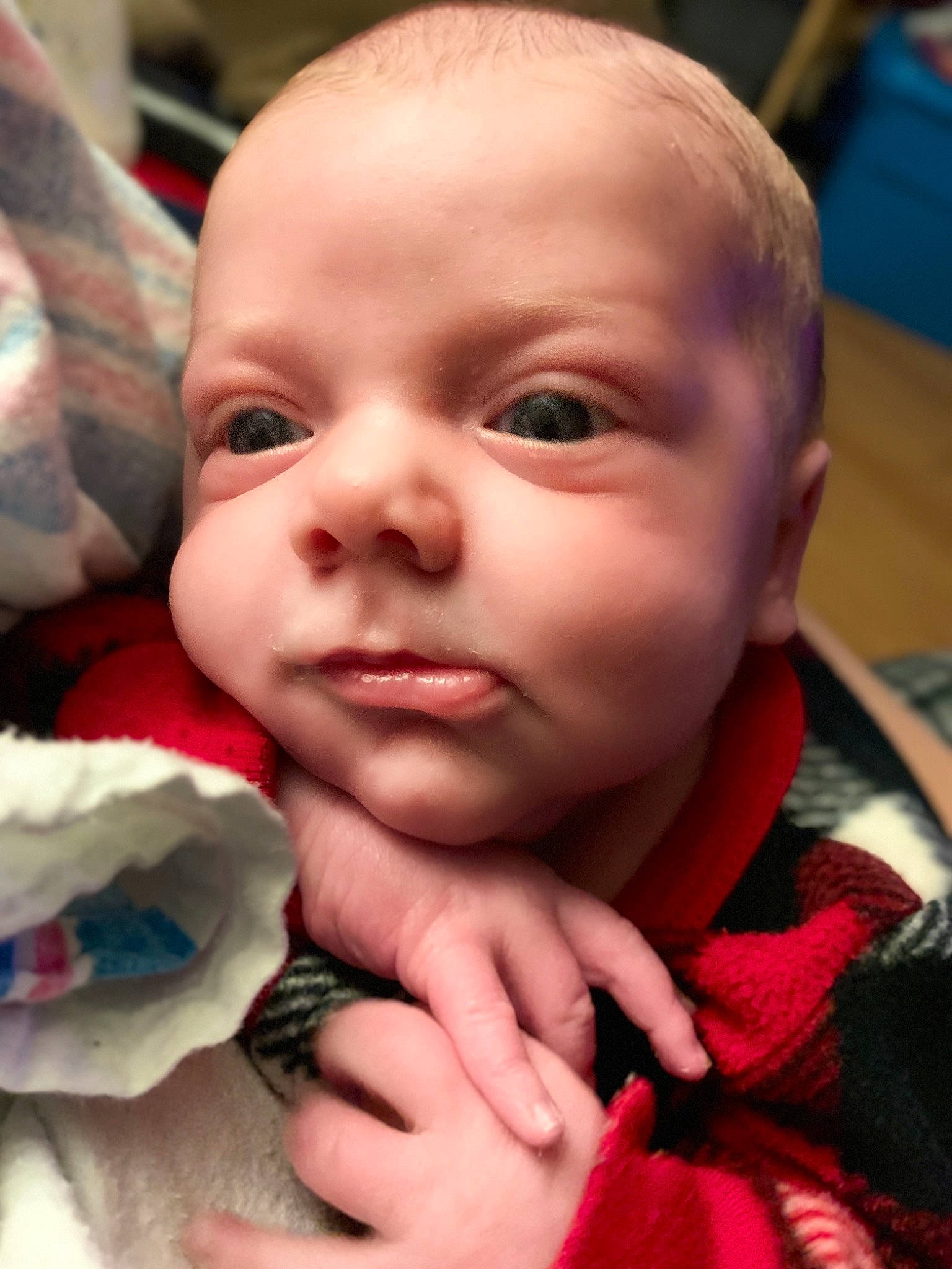 Brentlee is registered to the contest to win money with this photo: baby, baby_toddler_clothing, cheek, chin, comfort, ear, eyebrow, eyelash, facial_expression, finger, gesture, happy, lip, mouth, nose, person, pink, skin, smile, thumb