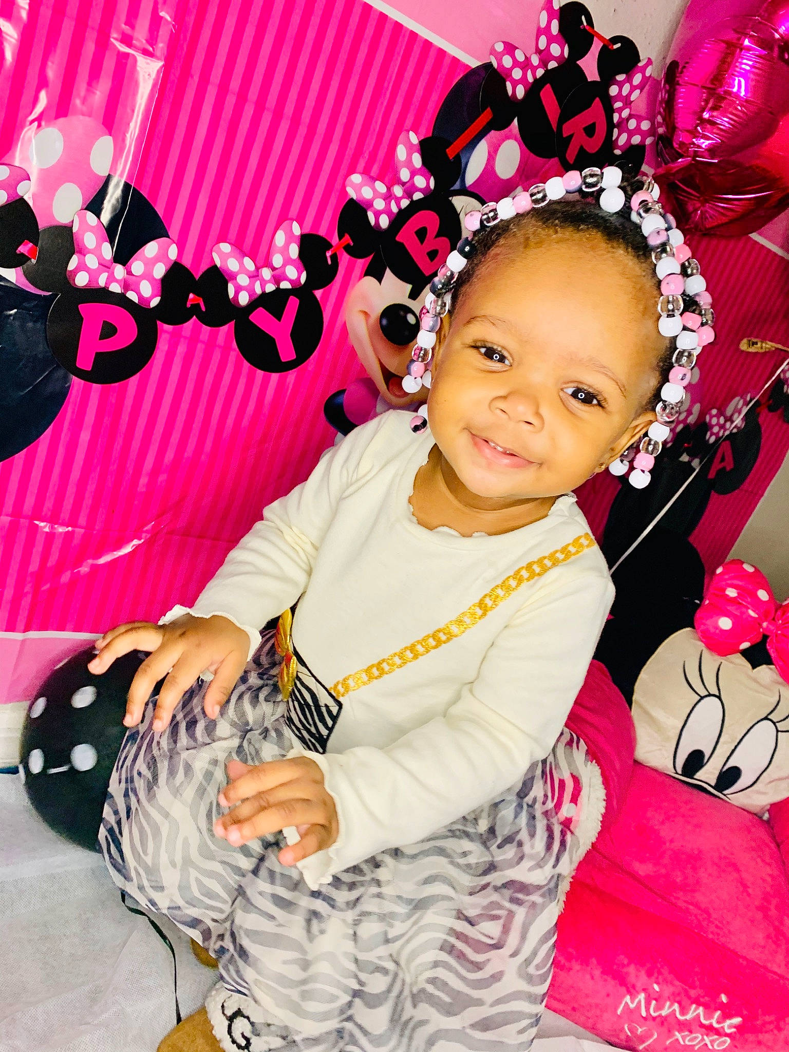 Aubrie joined the competition — help win amazing prizes! child, costume, ear, hair_accessory, happy, joy, party, person, photography, pink, toddler