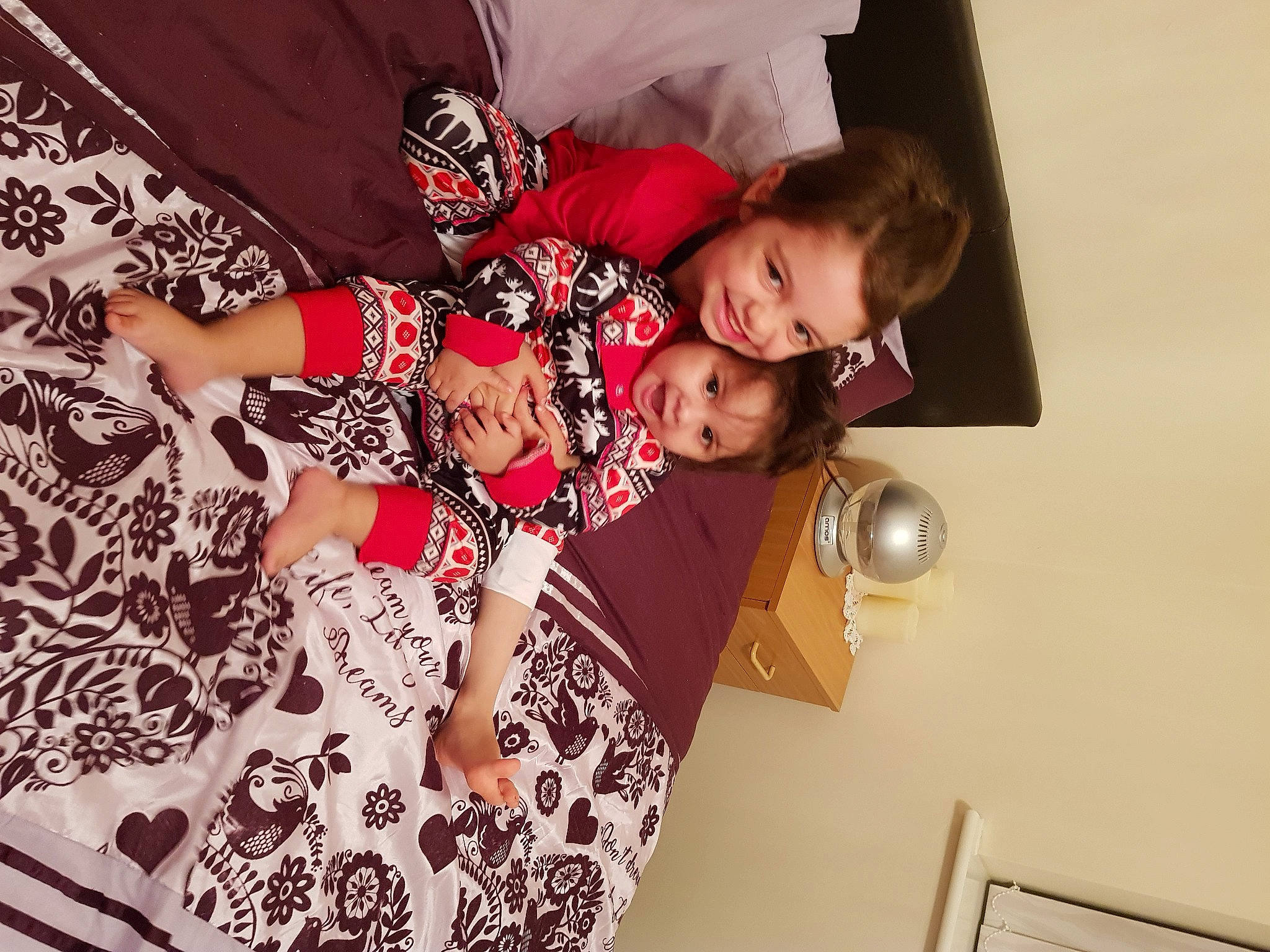 Leni is registered to the contest to win money with this photo: child, fun, happy, joy, leg, pajamas, person, photography, selfie, smile