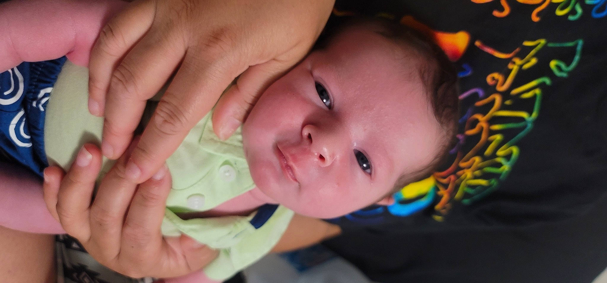 Ziggy is registered to the contest to win money with this photo: baby, cheek, chin, ear, eye, eyebrow, eyelash, face, finger, gesture, hand, happy, head, iris, lip, mouth, nose, person, skin, smile