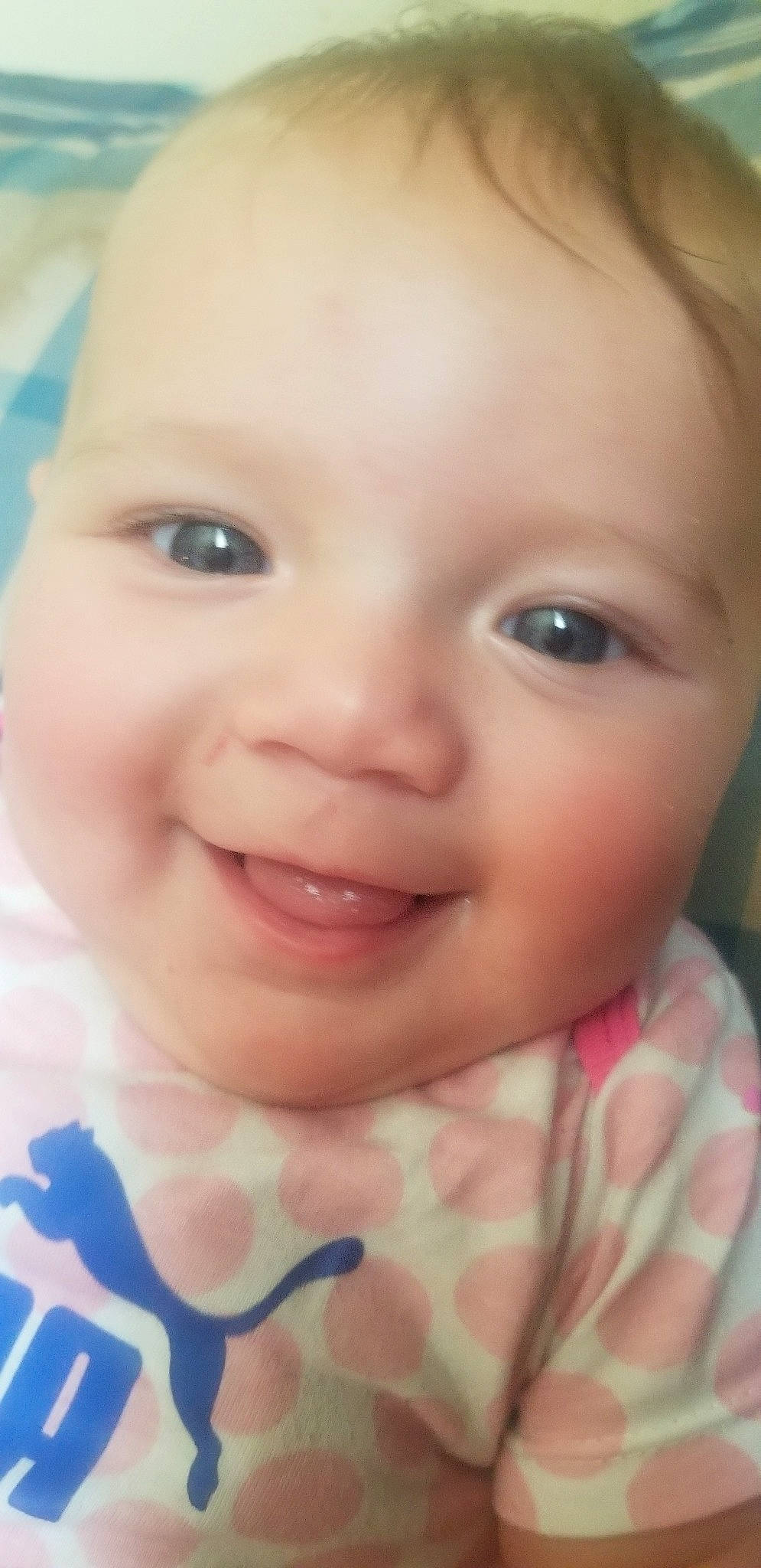 Cierra is registered to the contest to win money with this photo: baby, beauty, cheek, child, chin, close_up, eye, eyebrow, face, facial_expression, forehead, hair, head, iris, joy, lip, mouth, nose, person, skin