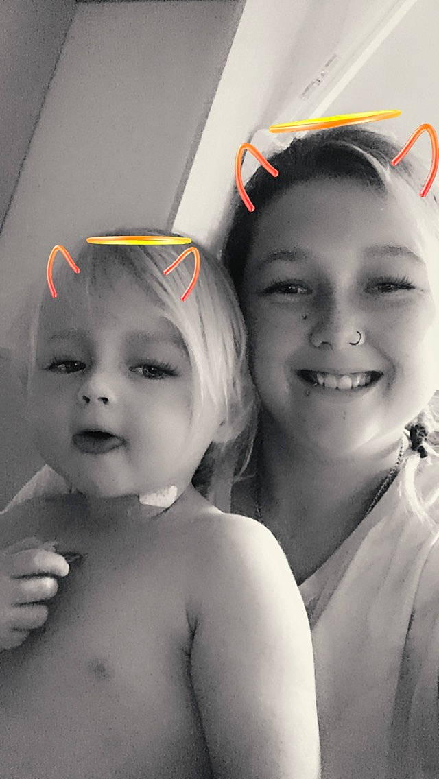 Coby joined the competition — help win amazing prizes! black_and_white, child, daughter, face, fun, happy, head, joy, mother, nose, person, photograph, photography, sibling, smile, snapshot, style, toddler, white