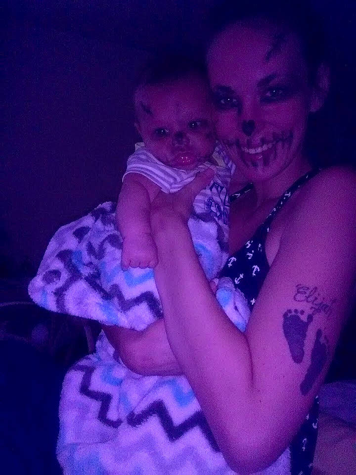 Leila is registered to the contest to win money with this photo: blue, child, ear, emotion, face, fun, girl, head, human, infant, joy, mouth, nose, person, product, purple, skin, smile, toddler, under_exposed