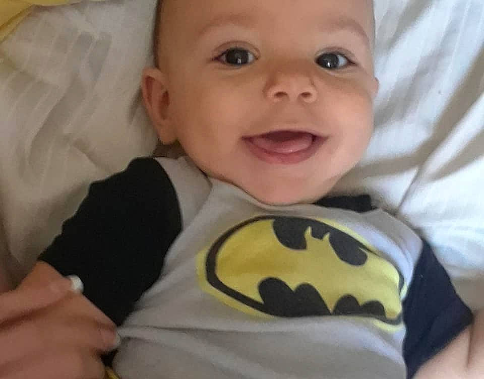 Kristopher is registered to the contest to win money with this photo: boy, cheek, child, day, emotion, eye, eyebrow, face, facial_expression, hair, head, human_hair_color, infant, mouth, nose, person, product, skin, smile, toddler