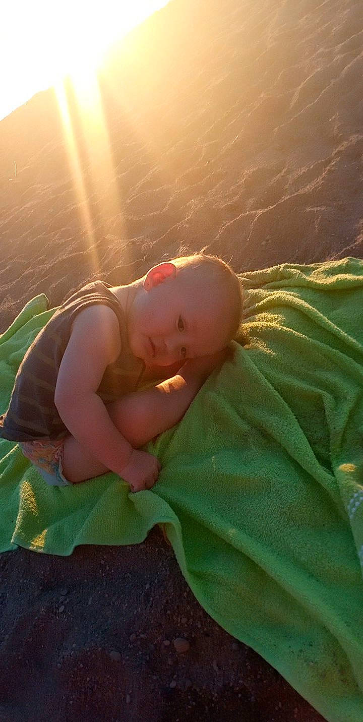 William joined the competition — help win amazing prizes! abdomen, baby, backlighting, comfort, fun, grass, grassland, happy, human_leg, landscape, leisure, lens_flare, linens, morning, nap, people_in_nature, person, shadow, sitting, sunlight
