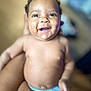 baby, babylaughing, diaper, face, happy, head, laughing, newborn, person, photography, portrait, smile