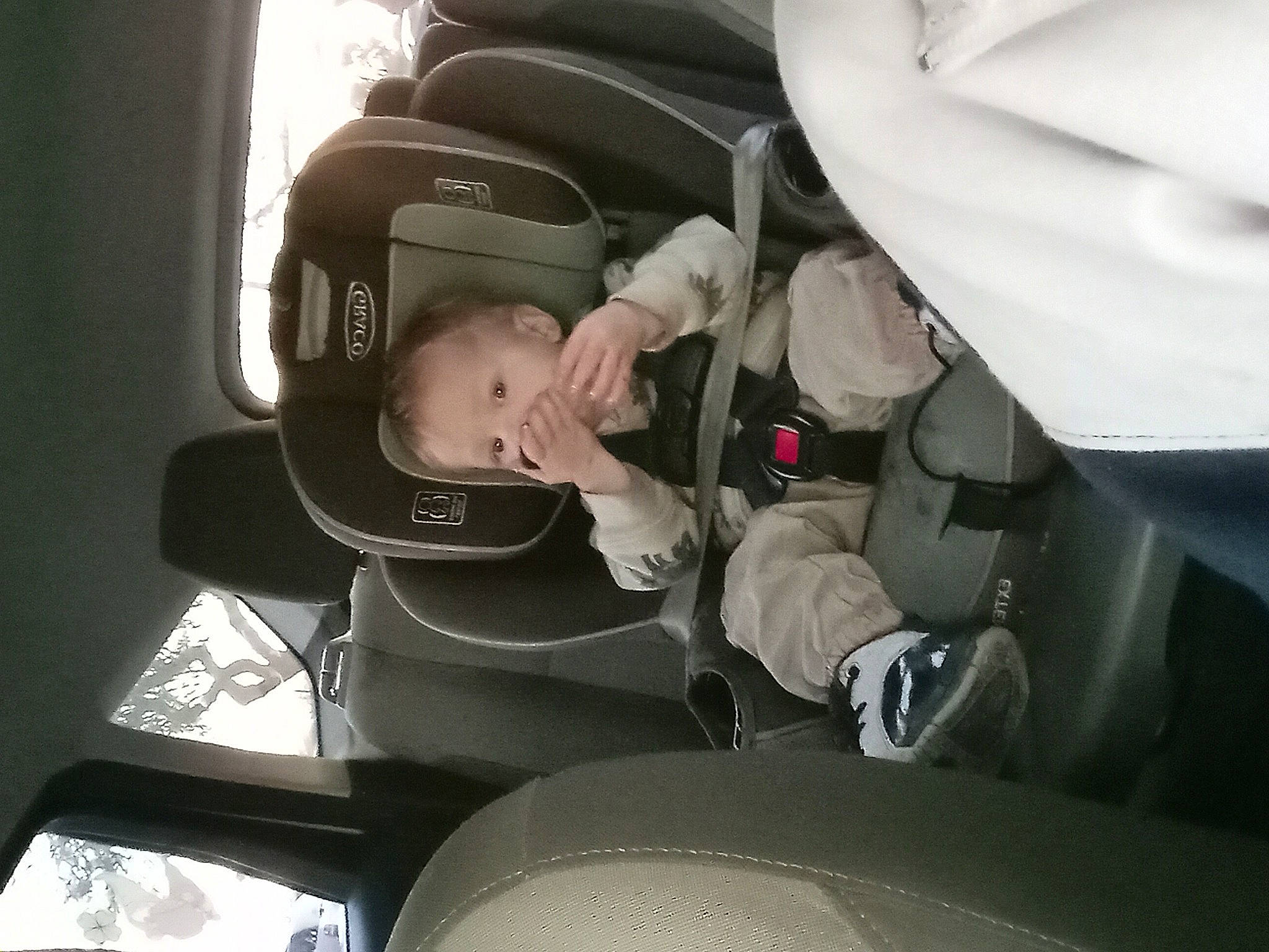 Christian joined the competition — help win amazing prizes! auto_part, automotive_design, automotive_exterior, baby, car, car_seat, car_seat_cover, comfort, family_car, head_restraint, helmet, motor_vehicle, person, personal_luxury_car, seat_belt, steering_part, steering_wheel, toddler, vehicle, vehicle_door