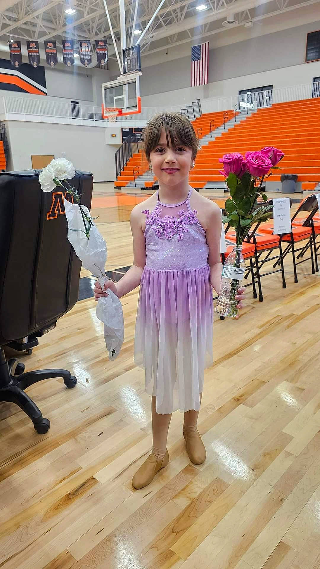 Mckenna joined the competition — help win amazing prizes! child, event, floor, flooring, flower, flowerpot, fun, happy, hardwood, joy, laminate_flooring, leisure, magenta, person, plant, purple, sandal, smile, toddler, waist