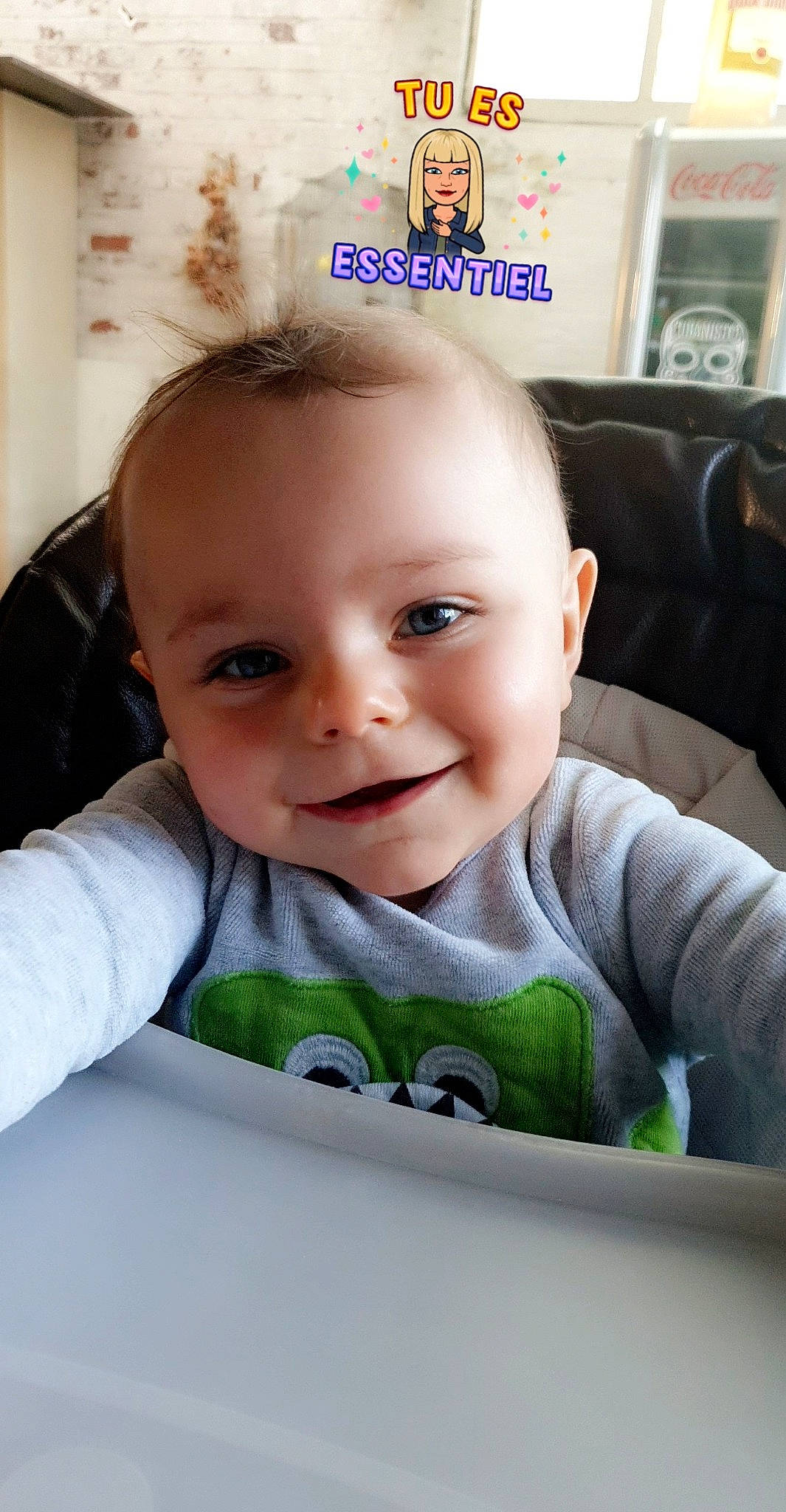 Matéï participe au concours pour gagner de l'argent avec cette photo : baby, cheek, child, chin, eye, face, forehead, head, joy, lip, mouth, nose, person, skin, smile, toddler