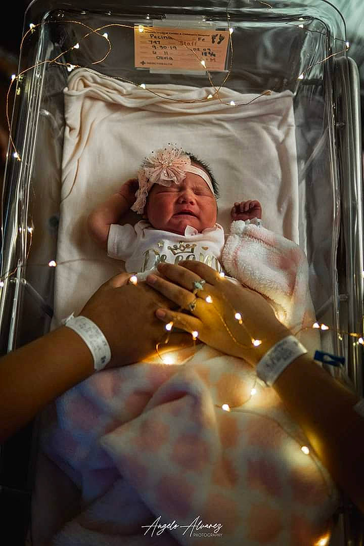 Analicia joined the competition — help win amazing prizes! baby, birth, child, hand, headwear, person