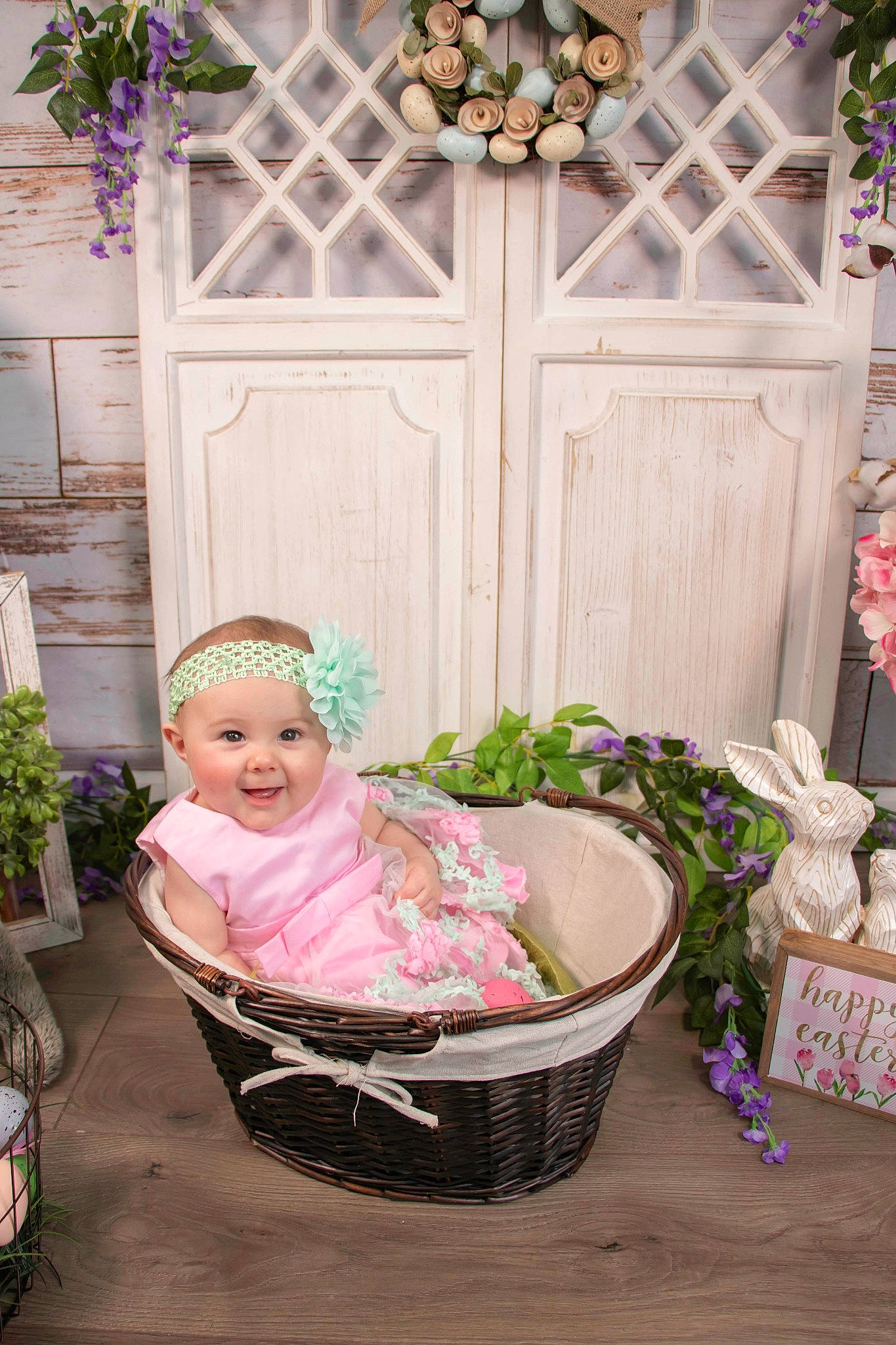 Evianna joined the competition — help win amazing prizes! baby, baby_products, basket, child, easter, flower, flower_girl_basket, gift_basket, home, joy, person, pink, plant, product, room, wicker